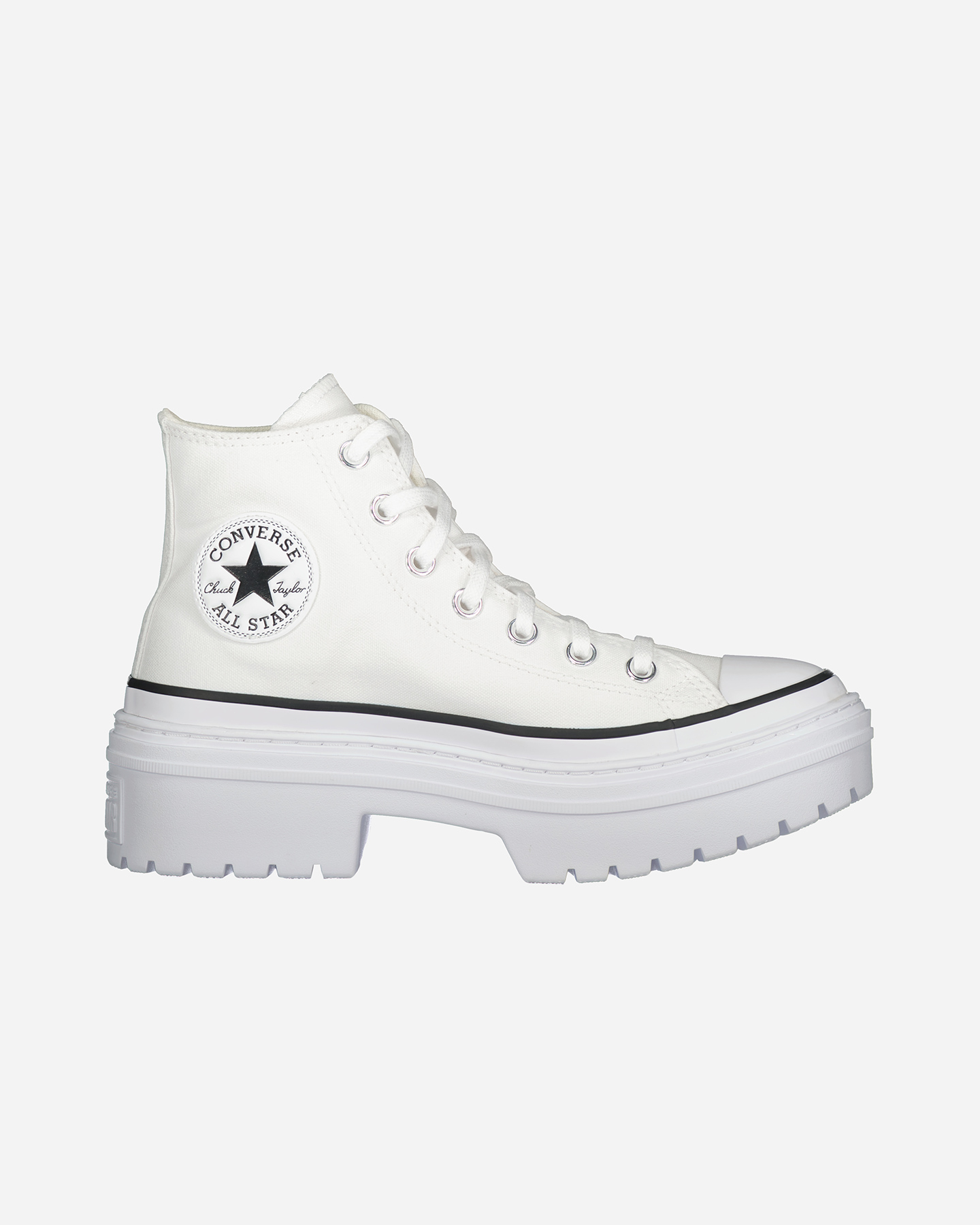 Scarpe sneakers CONVERSE CHUCK TAYLOR ALL STAR LUGGED HEEL HIGH W - Bianco - 0 | Cisalfa Sport