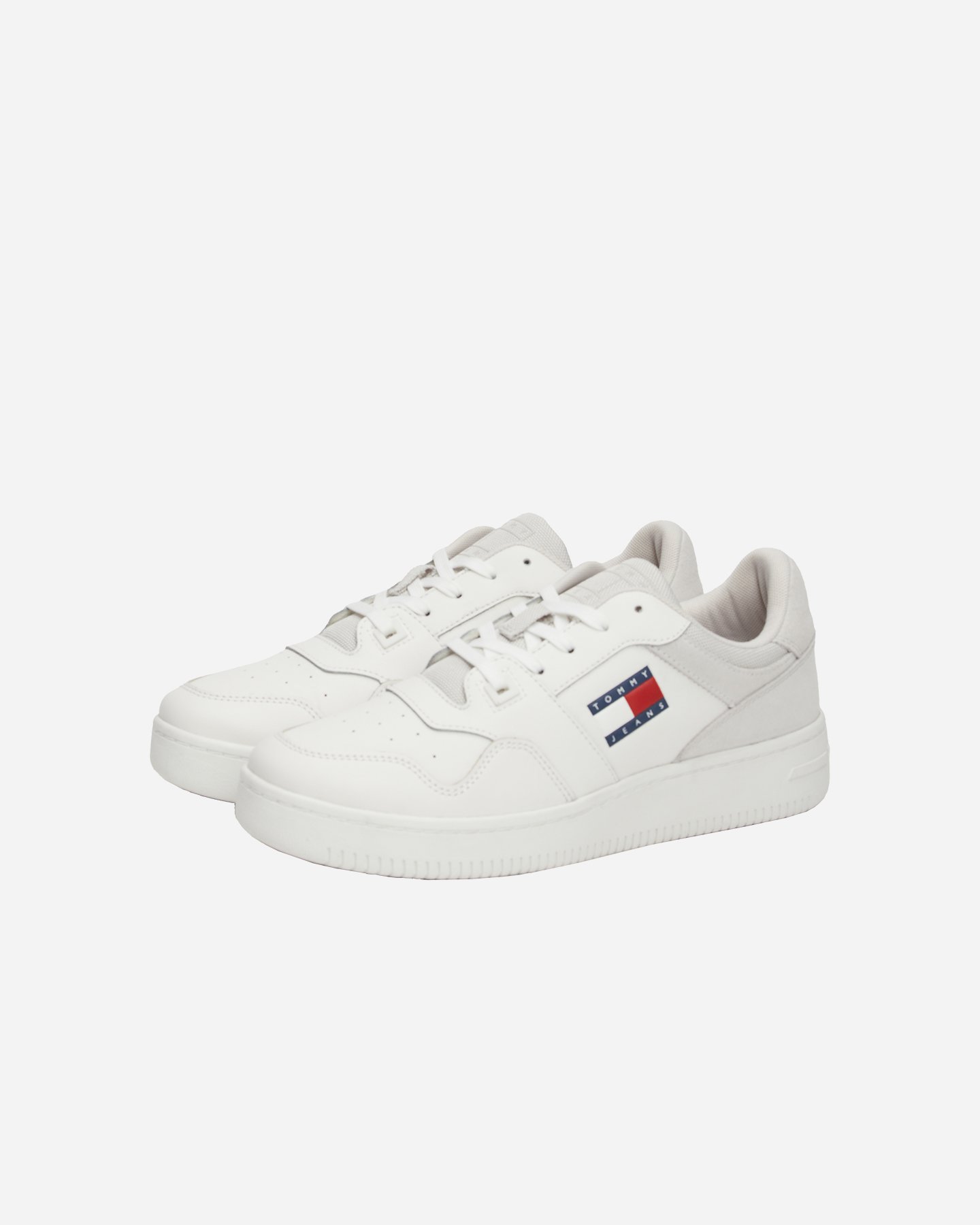 Scarpe sneakers TOMMY HILFIGER RETRO BASKET MIX MEDIA W - 1 | Cisalfa Sport