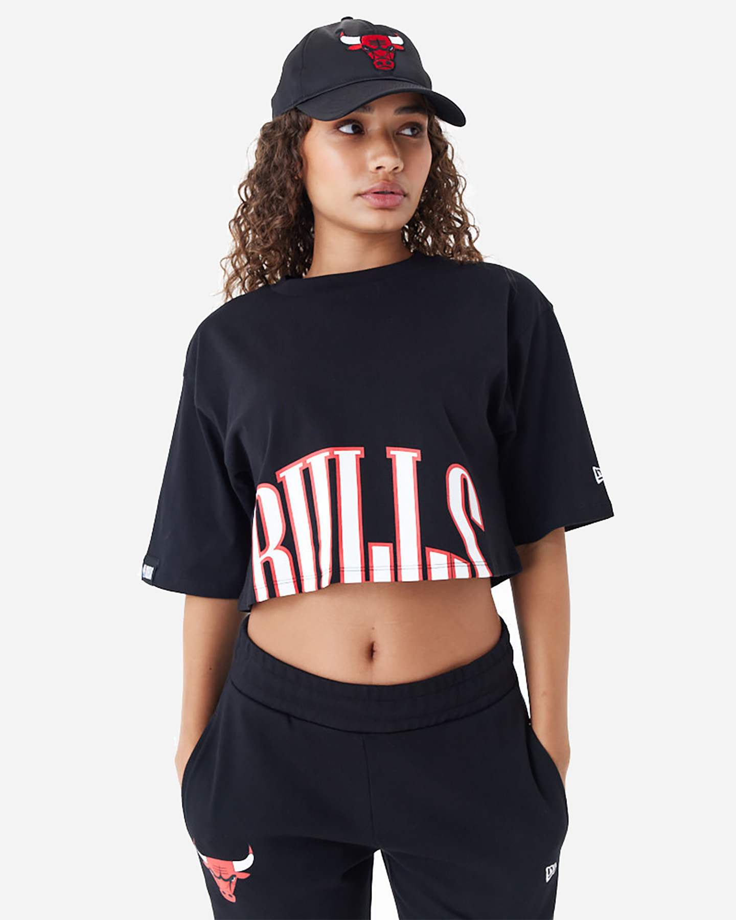 T-shirt NEW ERA CROP CHICAGO BULLS W - 3 | Cisalfa Sport