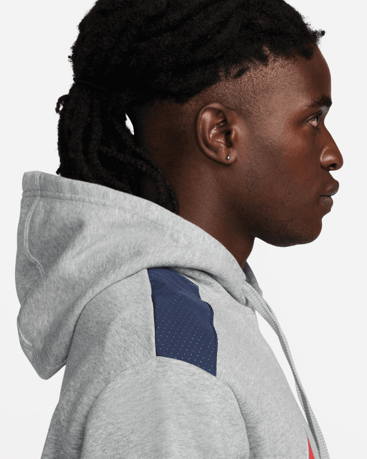 Felpa NIKE SPORTSWEAR LOGO HO M - Grigio - 5 | Cisalfa Sport
