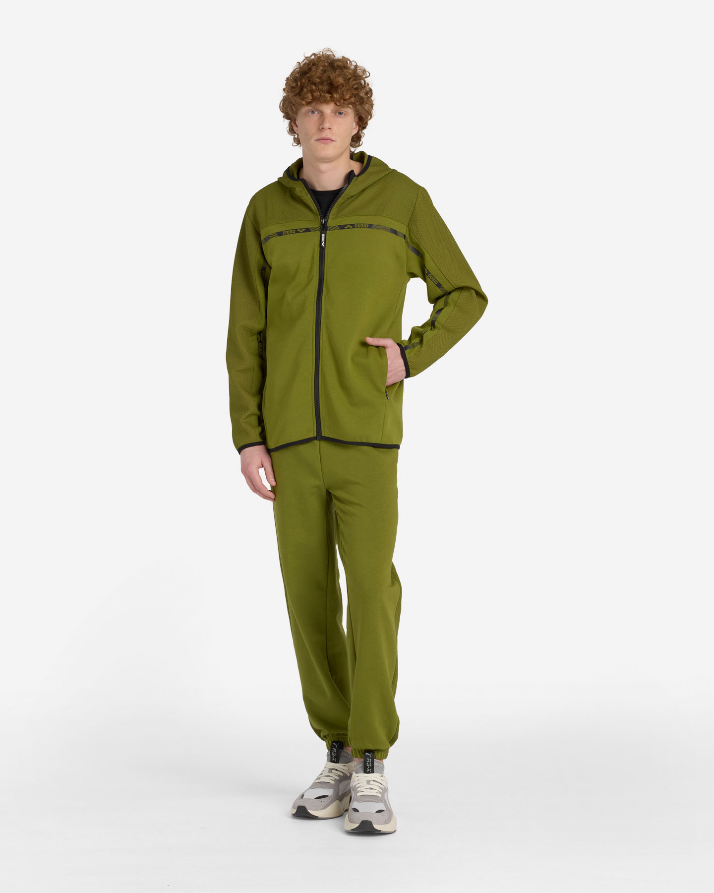 Felpa ARENA ATHLETIC PROGRESS M - Verde - 2 | Cisalfa Sport