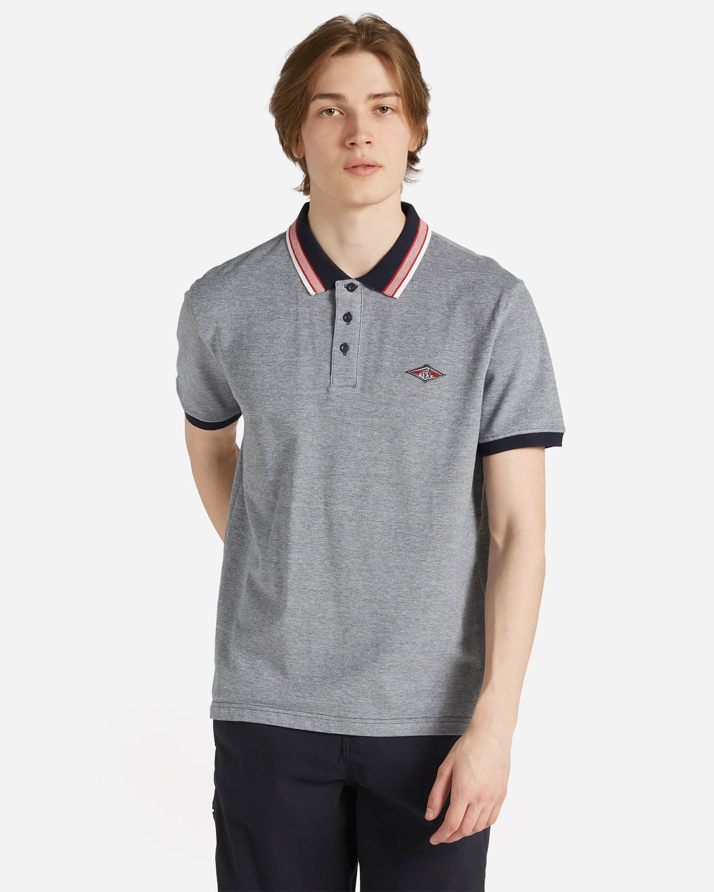 Polo BEAR ICONIC SMALL LOGO M - Blu - 0 | Cisalfa Sport