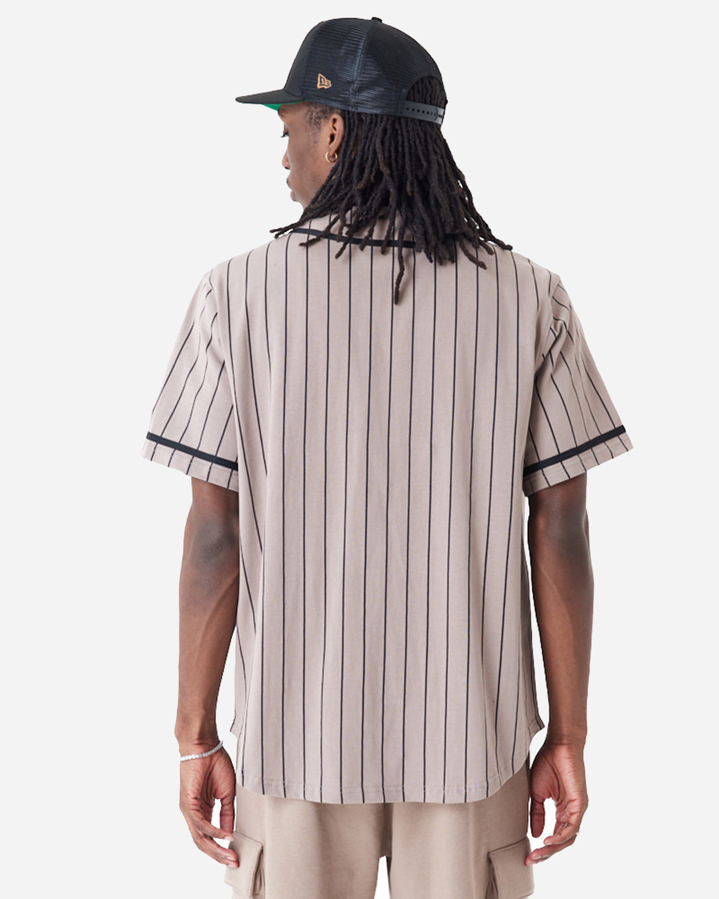 T-shirt NEW ERA BRAND PINSTRIPE M - Beige - 1 | Cisalfa Sport