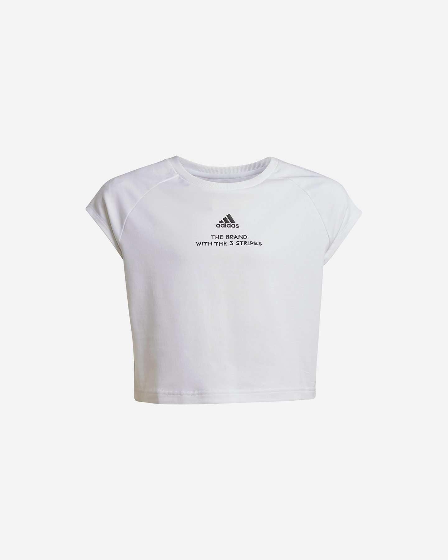 T-shirt ADIDAS CROP STREET JAM JR - Bianco - 0 | Cisalfa Sport