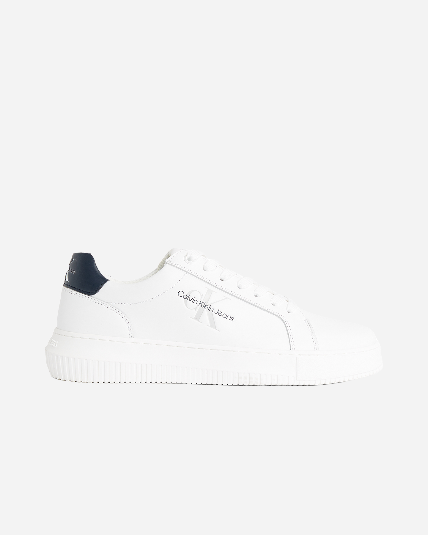 Scarpe sneakers CALVIN KLEIN JEANS CHUNKY CUPSOLE MONO M - Bianco - 0 | Cisalfa Sport