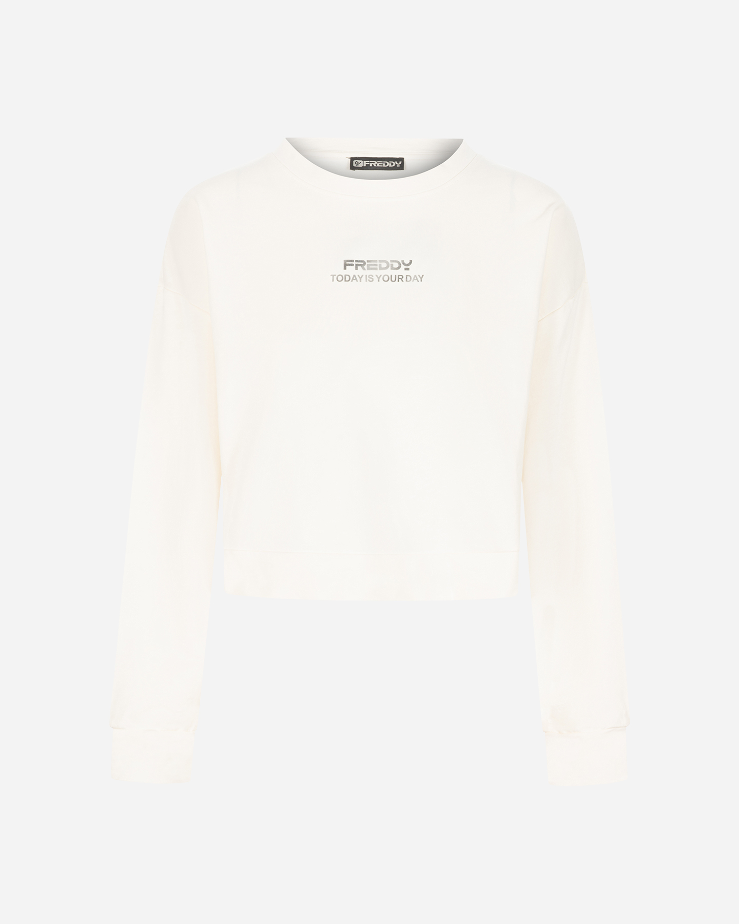 Felpa FREDDY CROP W - Bianco - 0 | Cisalfa Sport