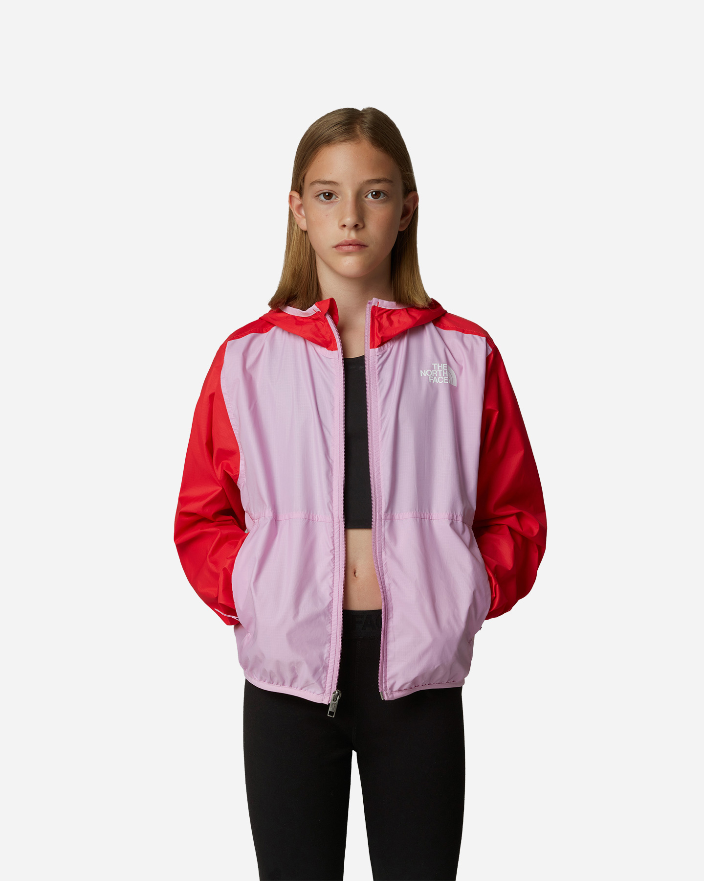 Giubbotto THE NORTH FACE CYCLONE WIND JR - Rosa - 4 | Cisalfa Sport
