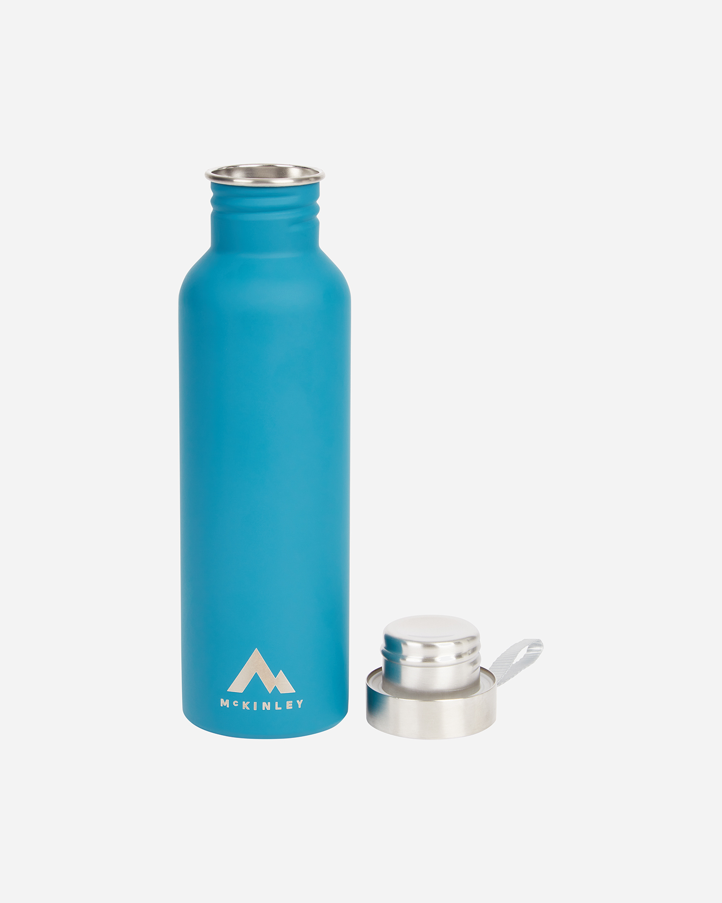 Accessorio camping MCKINLEY STAINLESS STEEL SINGLE 0,75 L - Blu - 1 | Cisalfa Sport