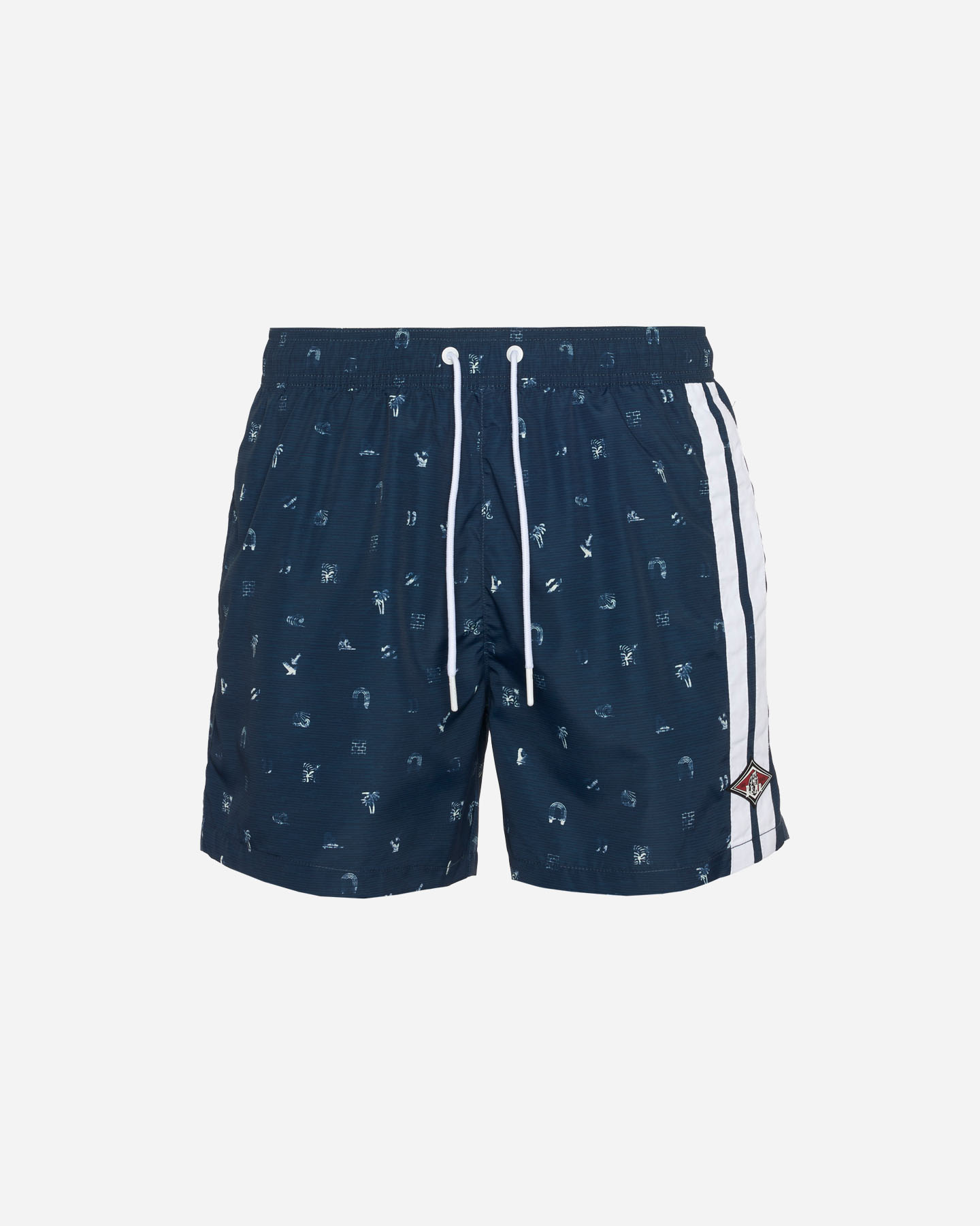 Boxer mare BEAR ICONIC SMALL LOGO M - Blu - 0 | Cisalfa Sport