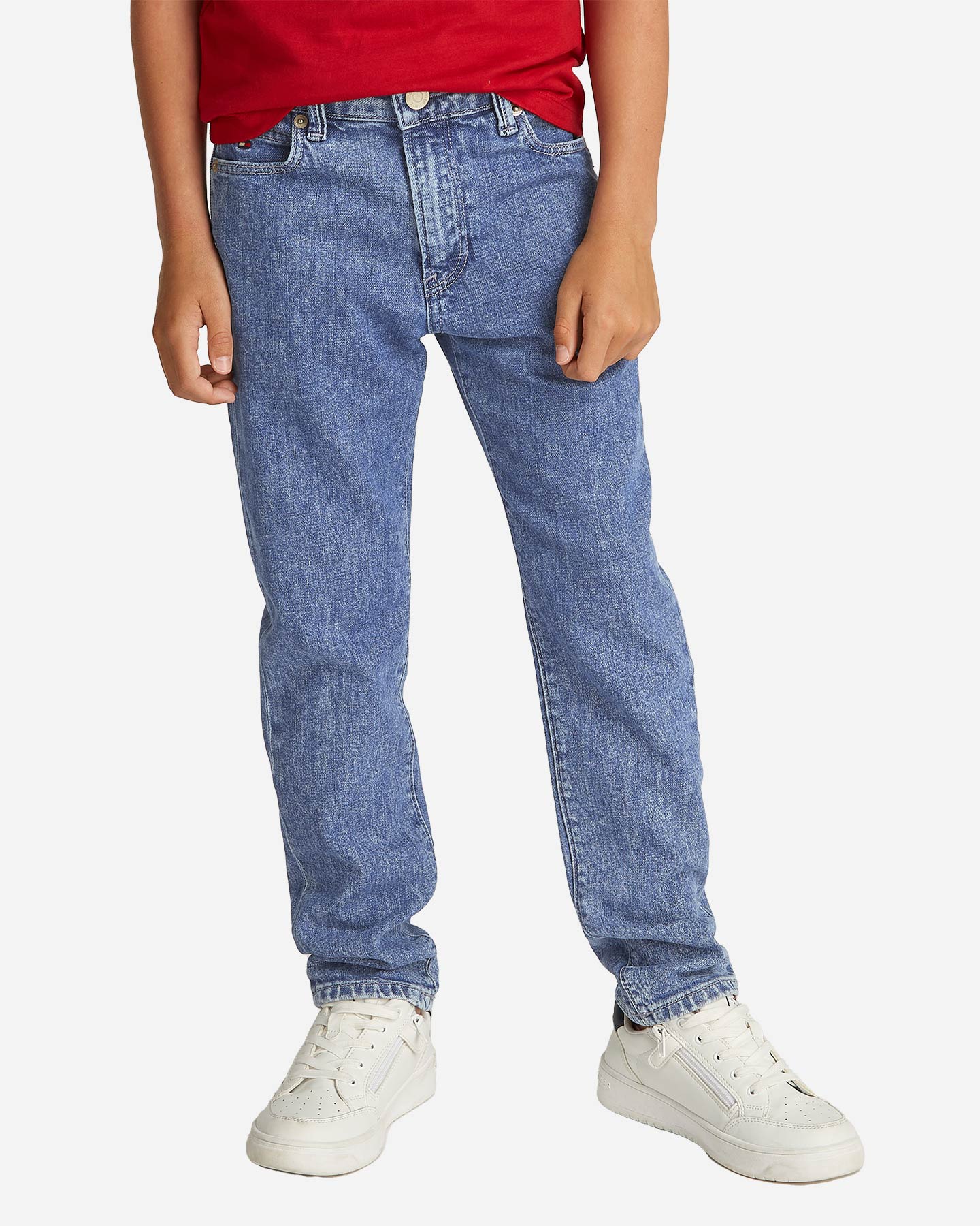 Pantalone TOMMY HILFIGER MODERN STRAIGHT JR - Denim - 2 | Cisalfa Sport