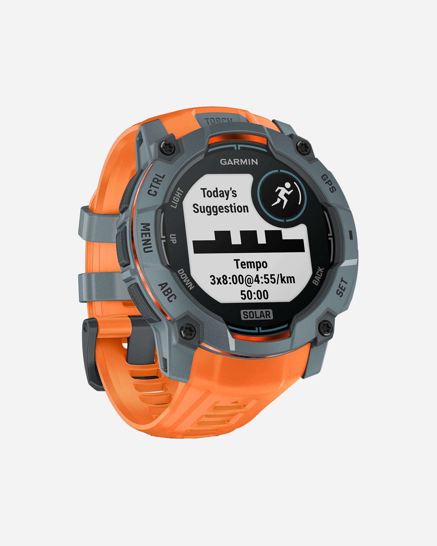 Orologio multifunzione GARMIN INSTINCT 3 50MM SOLAR - Arancione - 1 | Cisalfa Sport