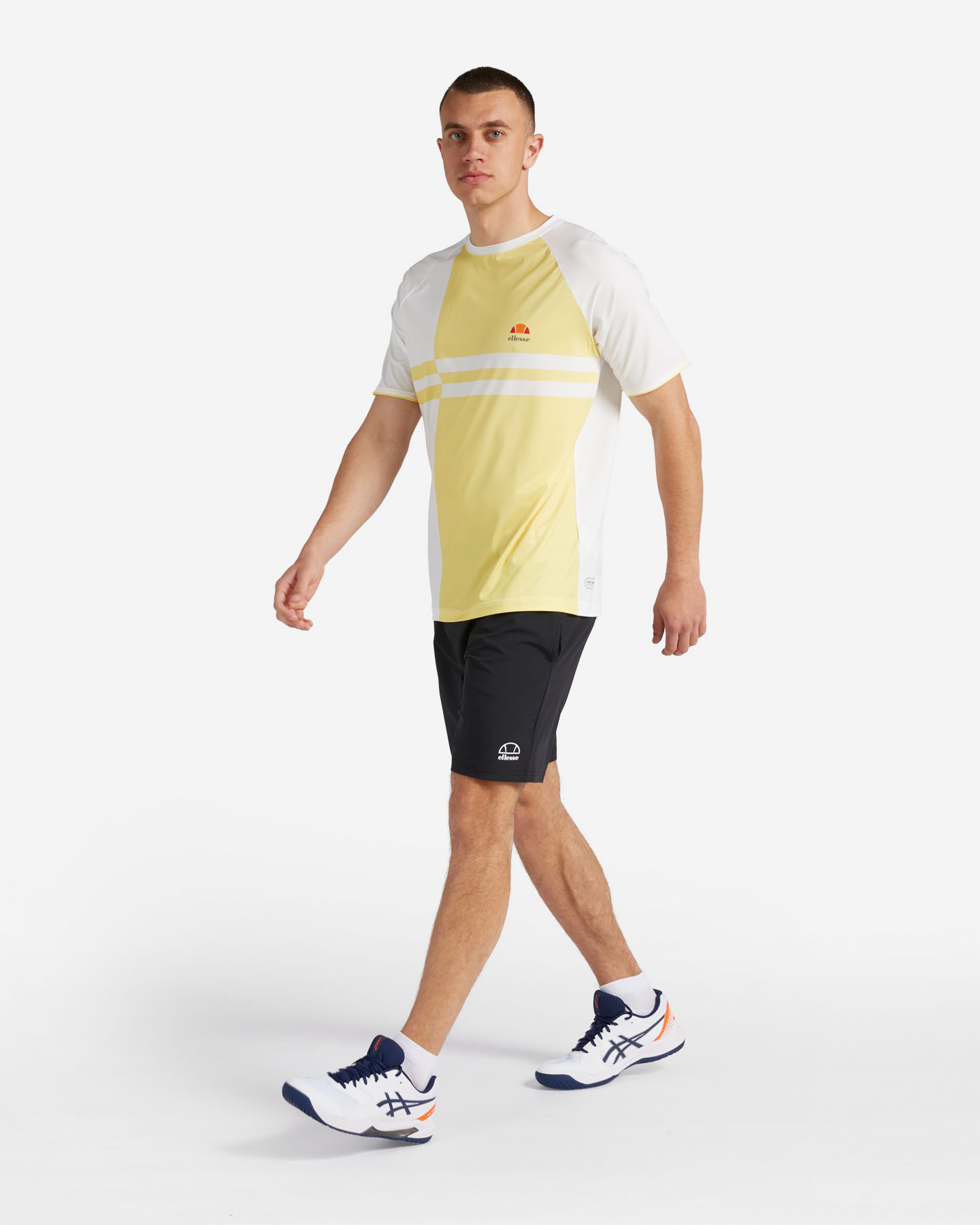 T-shirt tennis ELLESSE RIMINI M - Bianco - 3 | Cisalfa Sport