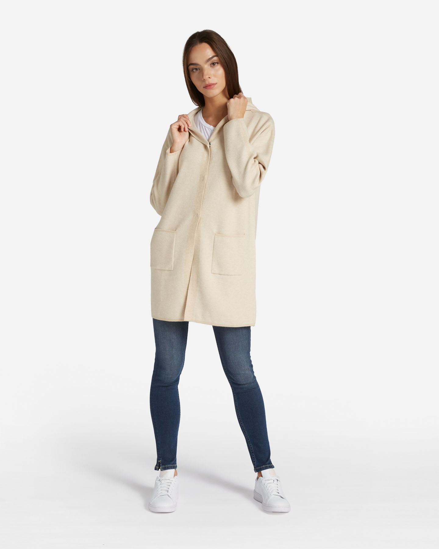 Cardigan DACK'S CASUAL CITY W - Bianco - 1 | Cisalfa Sport