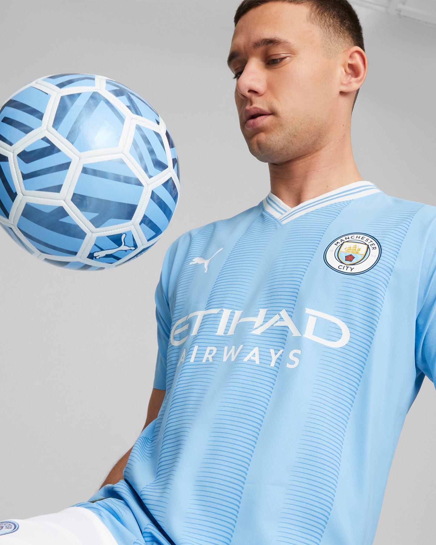 Maglia calcio PUMA MANCHESTER CITY HOME AUTH 23-24 M - 4 | Cisalfa Sport