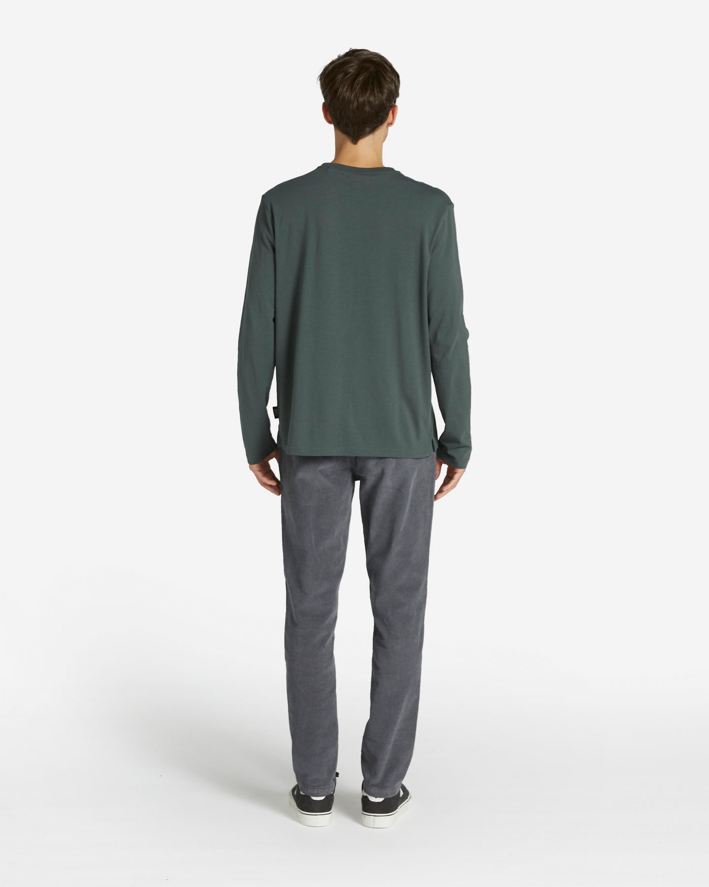 T-shirt COTTON BELT ESSENTIAL M - Verde - 2 | Cisalfa Sport