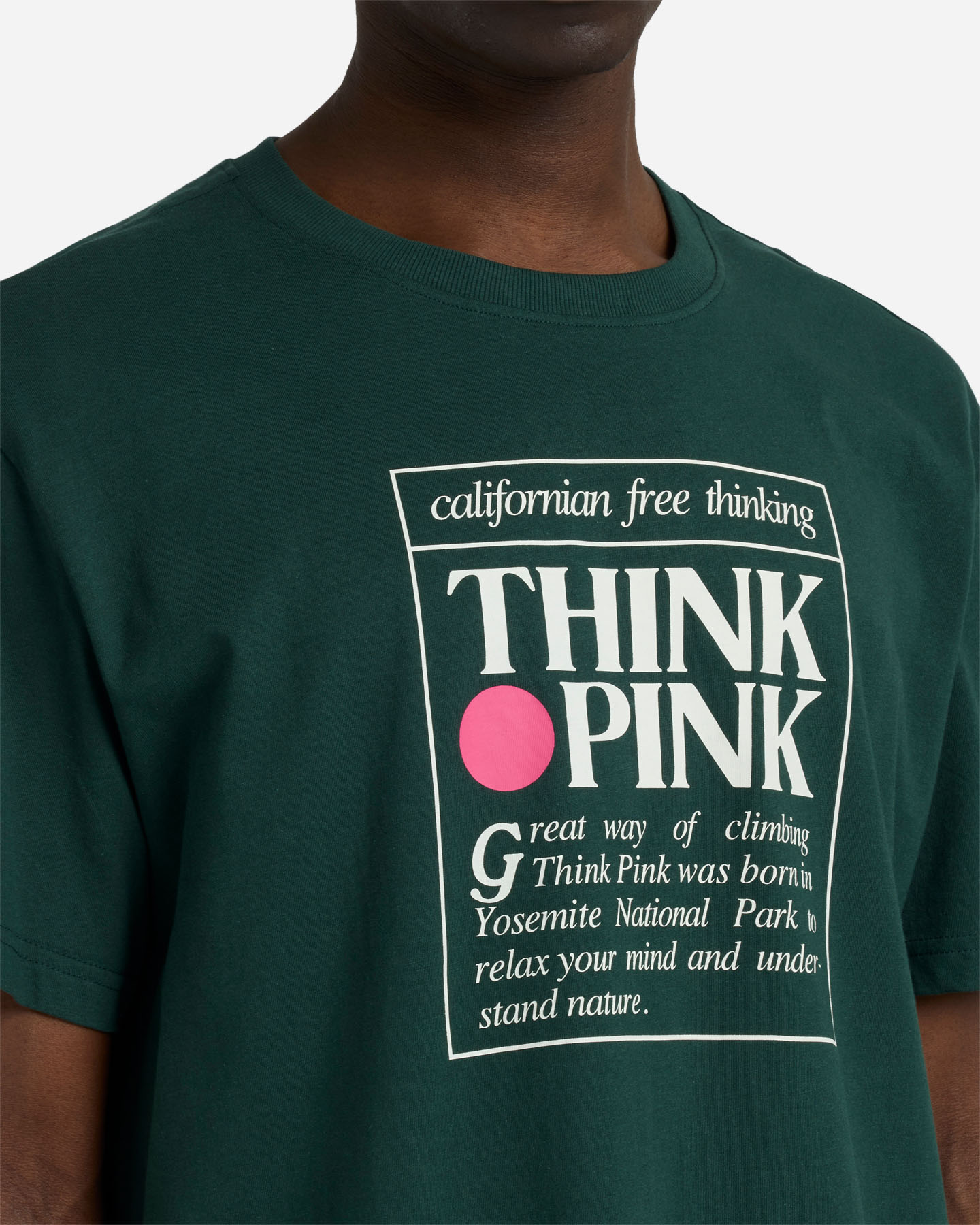 T-shirt THINK PINK BIG LOGO M - 4 | Cisalfa Sport