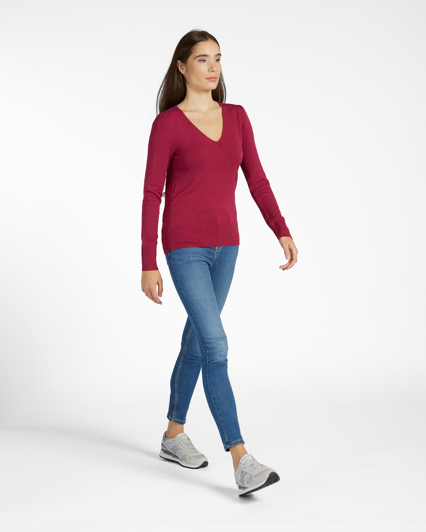 Maglione DACK'S ESSENTIAL W - Rosso - 3 | Cisalfa Sport