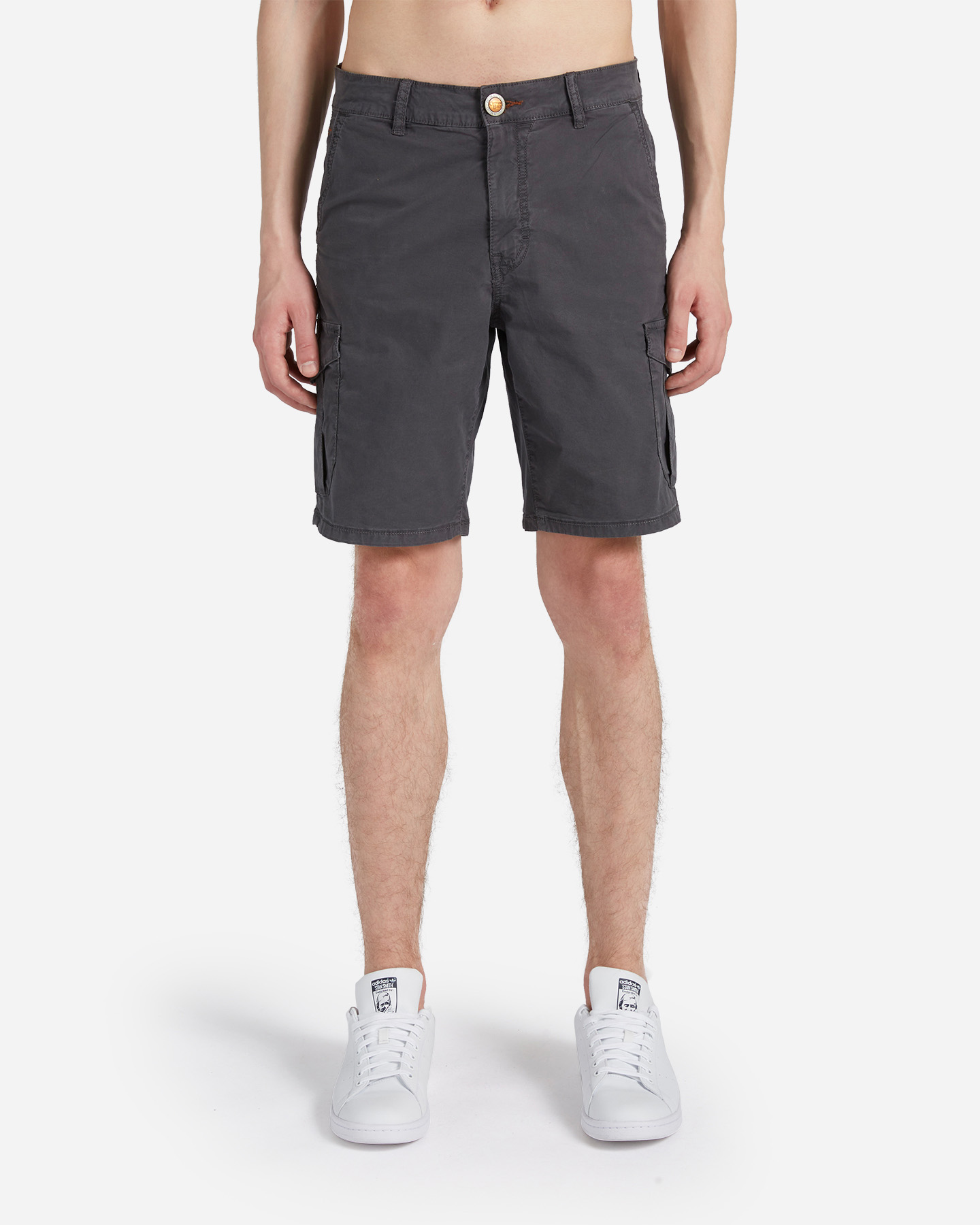 Bermuda COTTON BELT CARGO TASCONATO M - Grigio - 0 | Cisalfa Sport