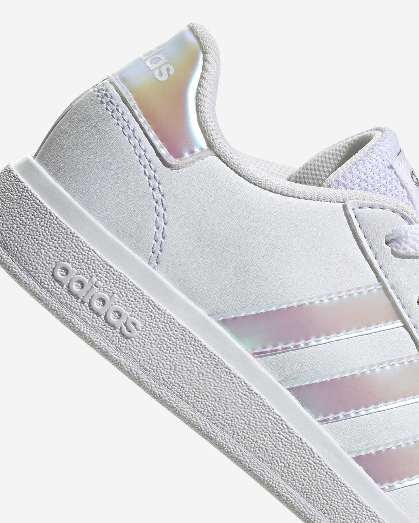 Scarpe sneakers ADIDAS GRAND COURT 2.0 GS JR - Bianco - 5 | Cisalfa Sport