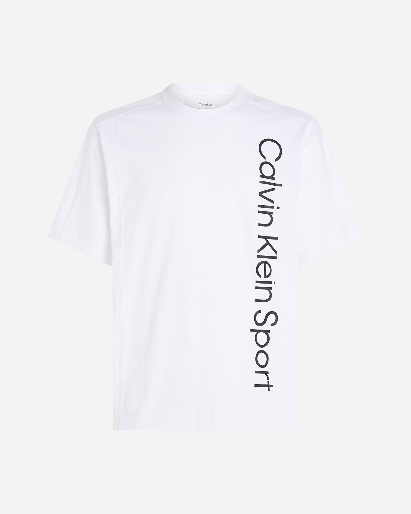 T-shirt CALVIN KLEIN SPORT ICON LOGO SPORT M - Bianco - 0 | Cisalfa Sport