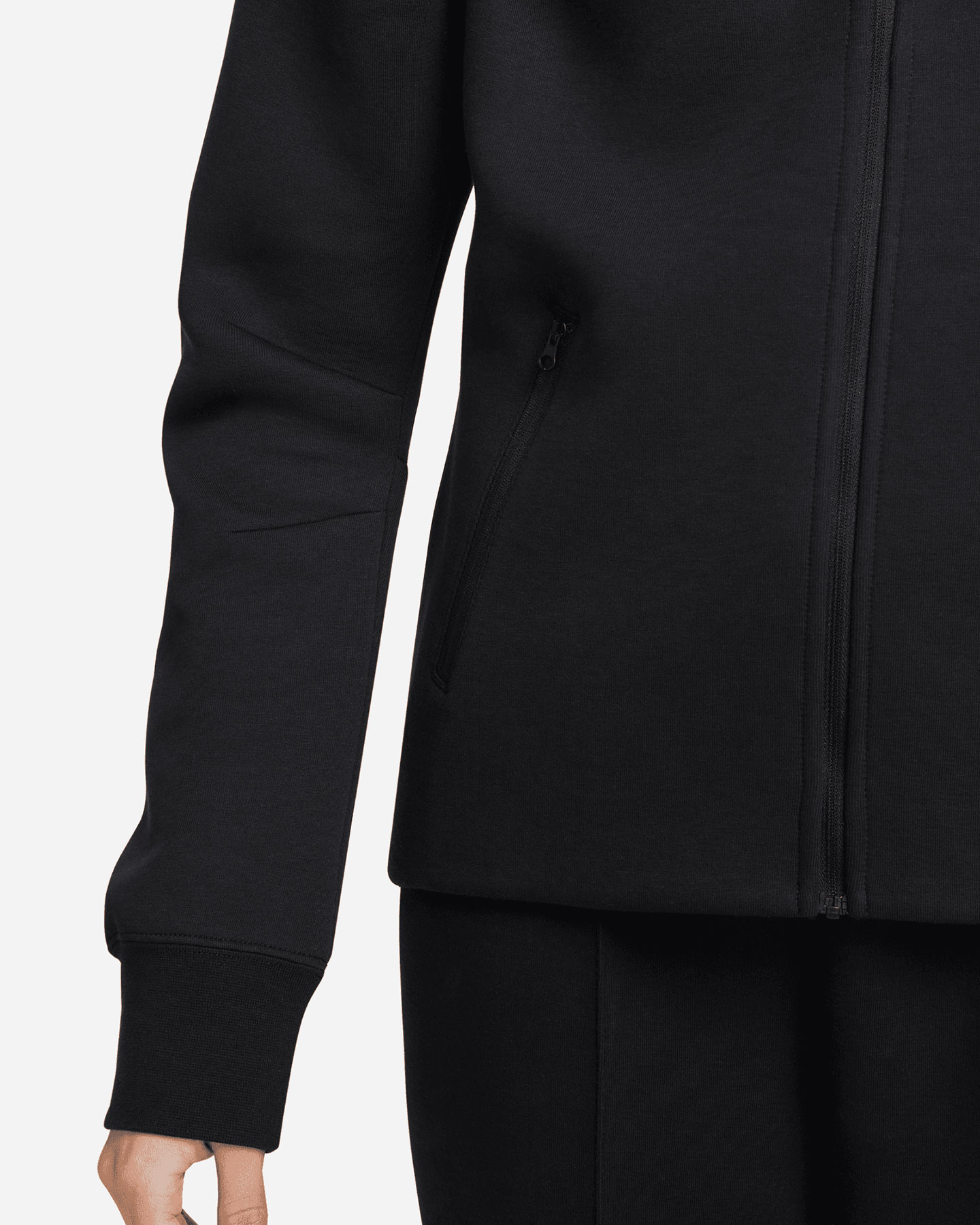 Felpa NIKE TECH FLEECE W - Nero - 5 | Cisalfa Sport