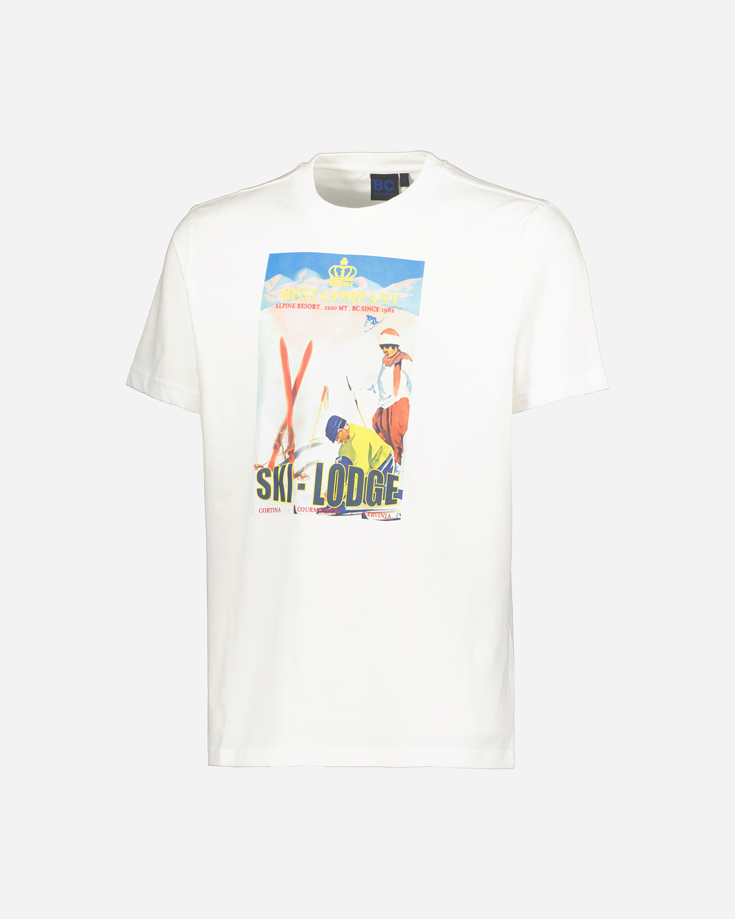 T-shirt BEST COMPANY SKI LODGE CAPSULE M - Bianco - 5 | Cisalfa Sport