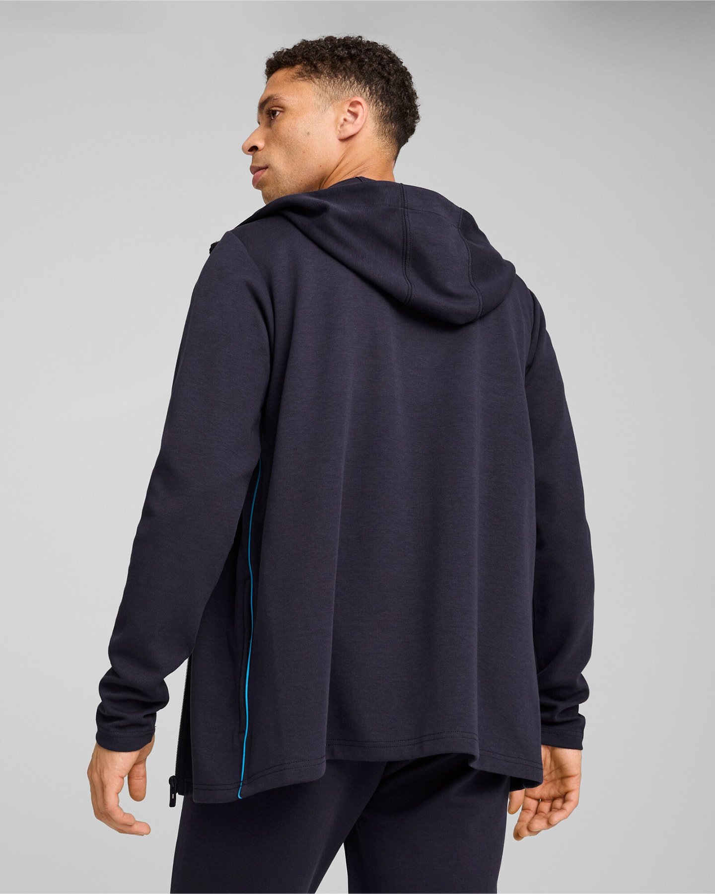 Abbigliamento calcio ufficiale PUMA MANCHESTER CITY CASUALS M - Blu Navy - 3 | Cisalfa Sport