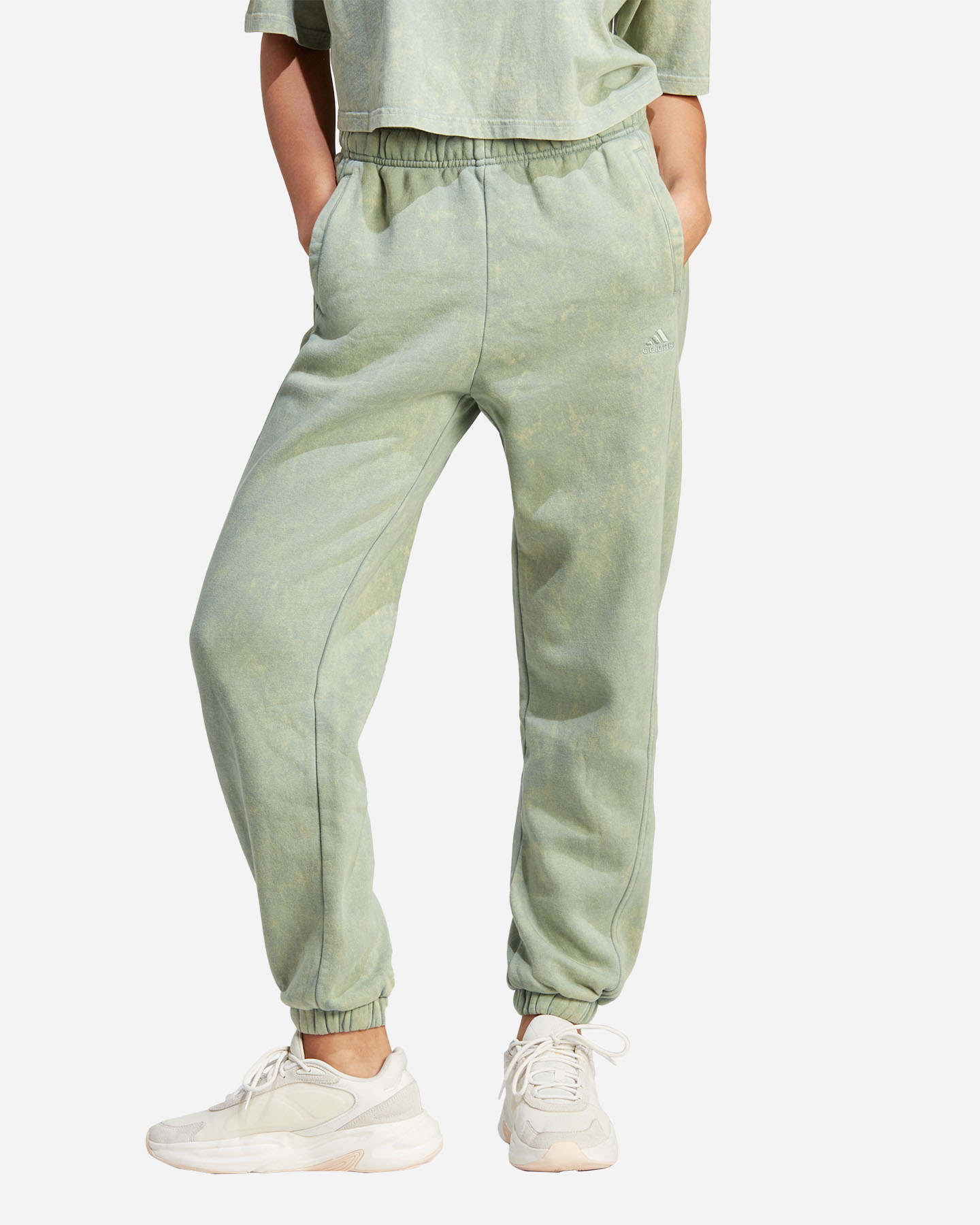 Pantalone ADIDAS SZN WASH W - Verde - 1 | Cisalfa Sport