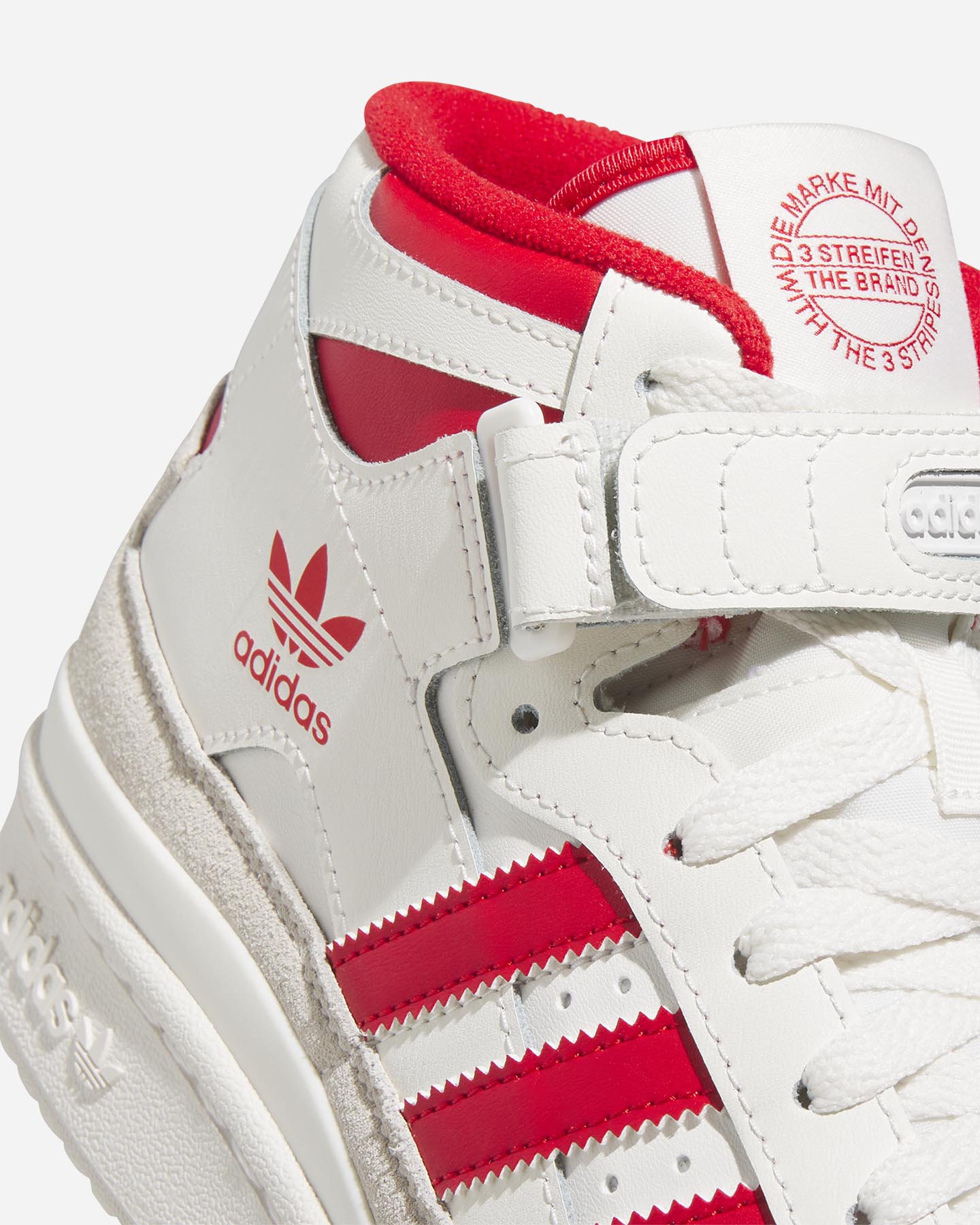 Scarpe sneakers ADIDAS FORUM MID FTWR - Bianco - 4 | Cisalfa Sport