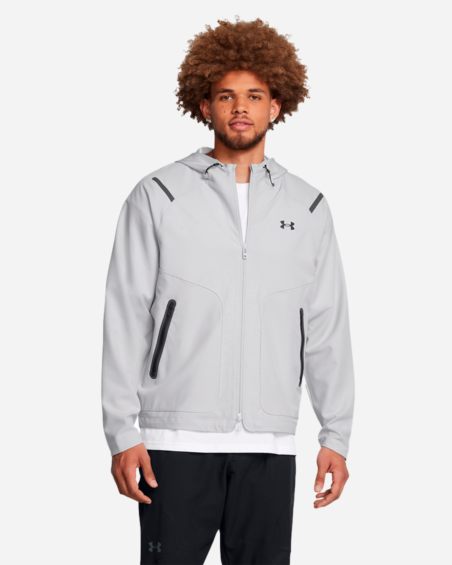 Felpa UNDER ARMOUR UNSTOPPABLE M - Bianco - 2 | Cisalfa Sport