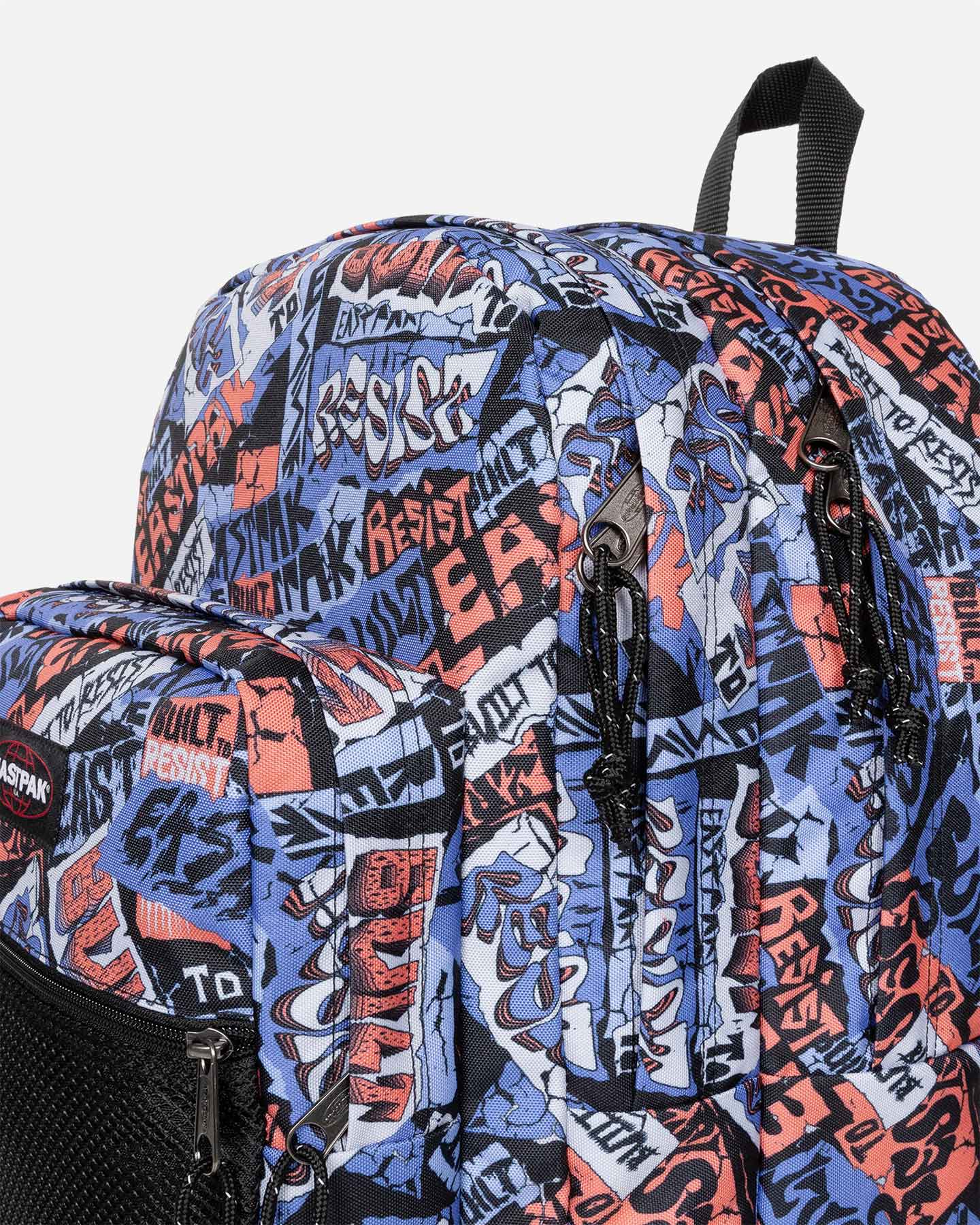 Zaino EASTPAK PINNACLE TRASHY - Blu - 4 | Cisalfa Sport