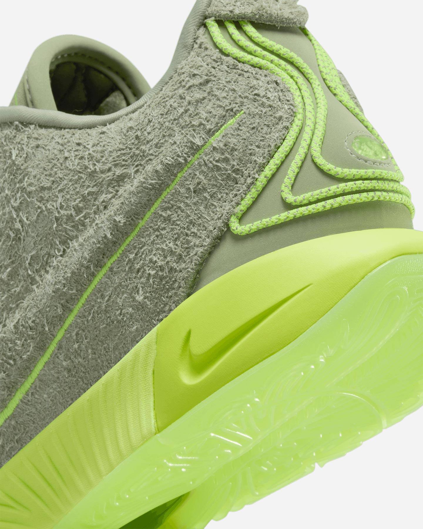 Scarpe basket NIKE LEBRON XXI M - Verde - 5 | Cisalfa Sport