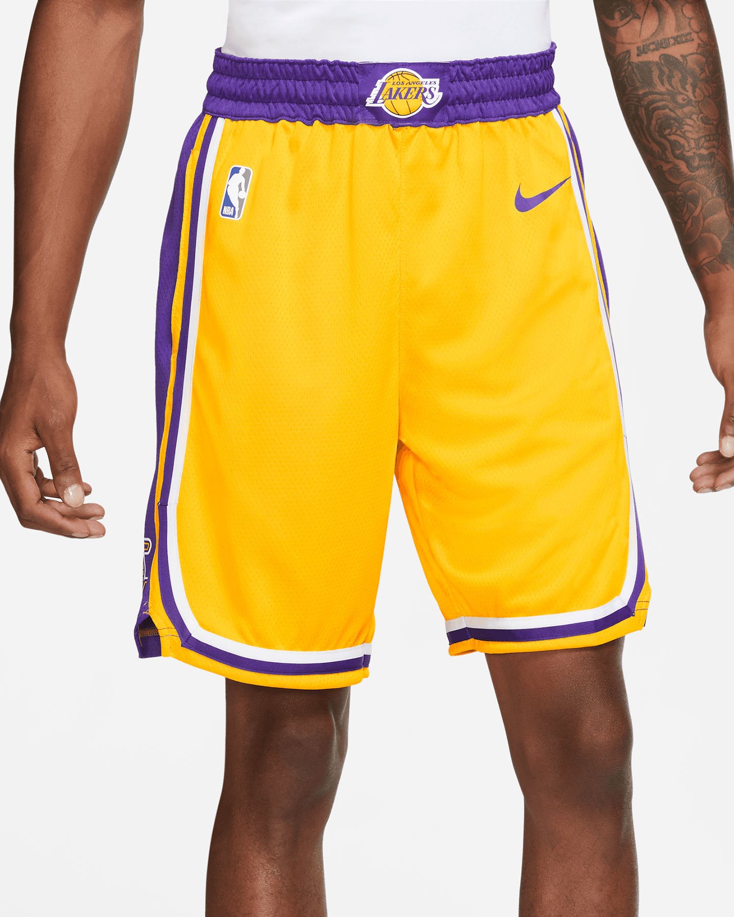 Pantaloncini basket NIKE LOS ANGELES LAKERS M - 4 | Cisalfa Sport