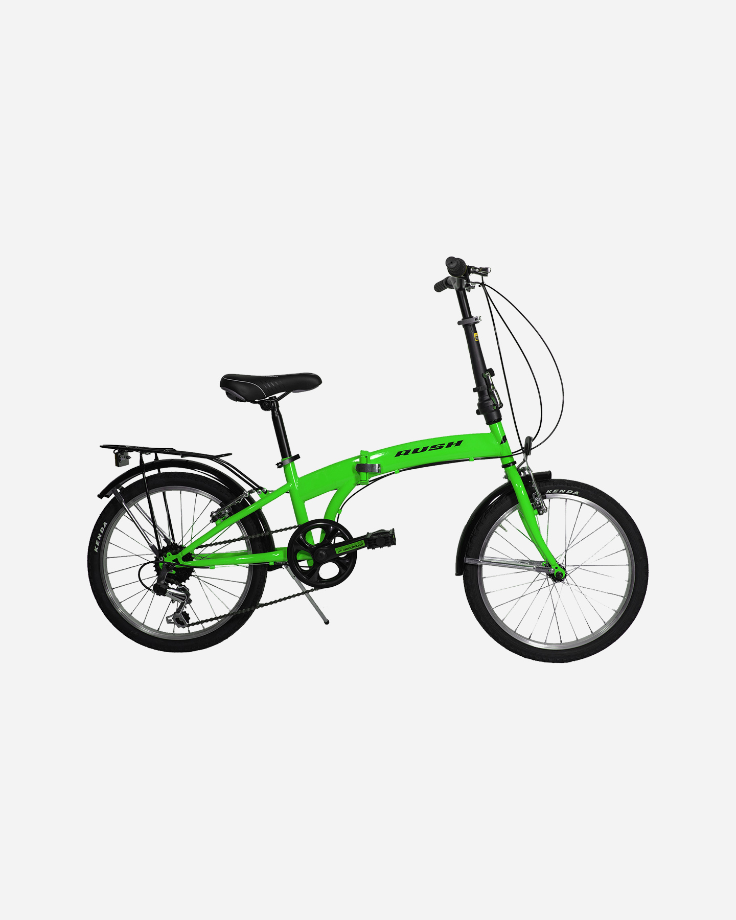 City bike RUSH BICICLETTA PIEGHEVOLE - Verde - 0 | Cisalfa Sport