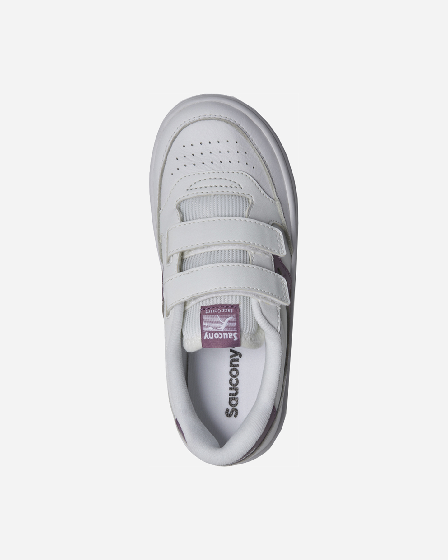 Scarpe sneakers SAUCONY JAZZ COURT JR - Bianco - 4 | Cisalfa Sport