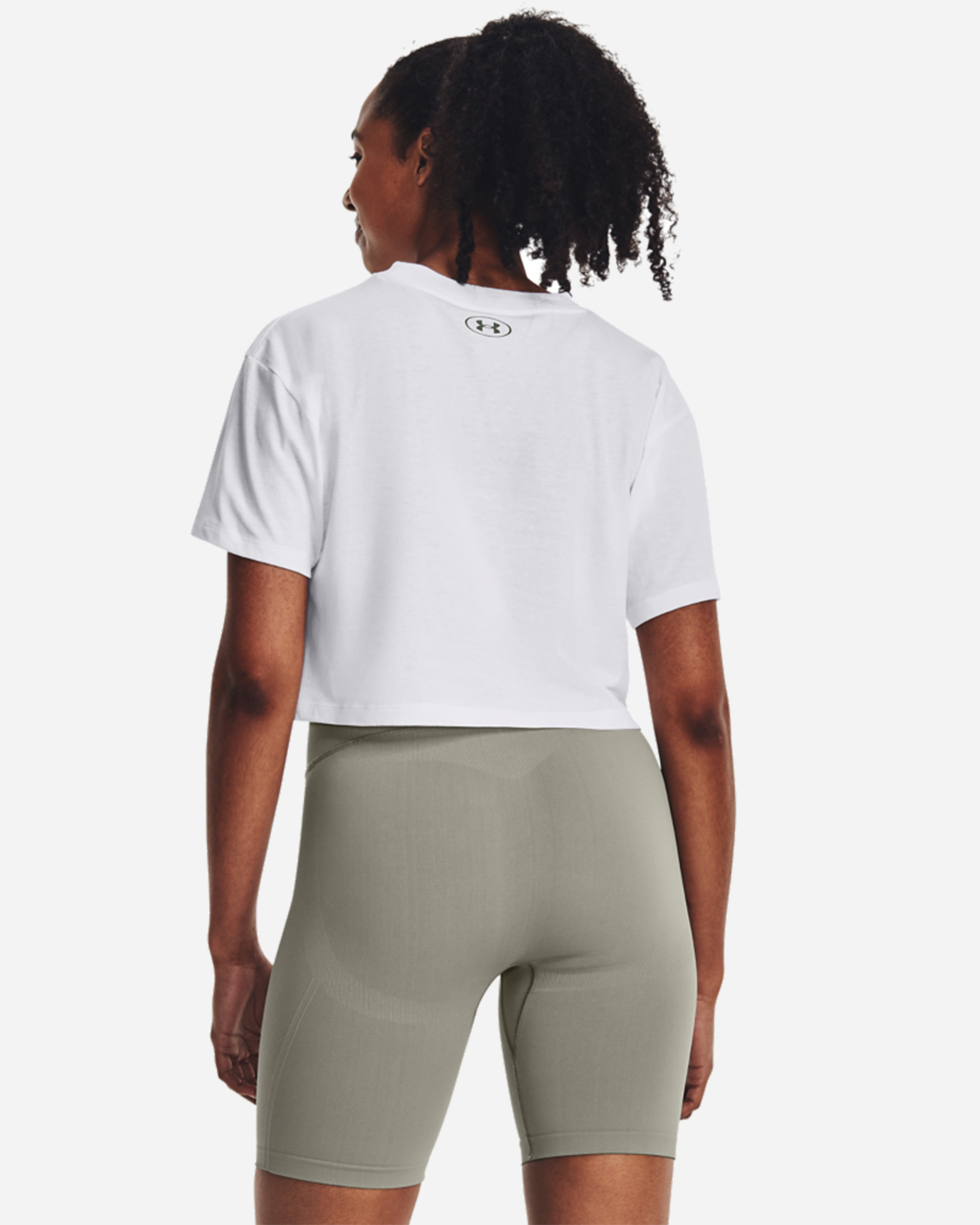 T-shirt UNDER ARMOUR BIG LOGO W - Bianco - 1 | Cisalfa Sport