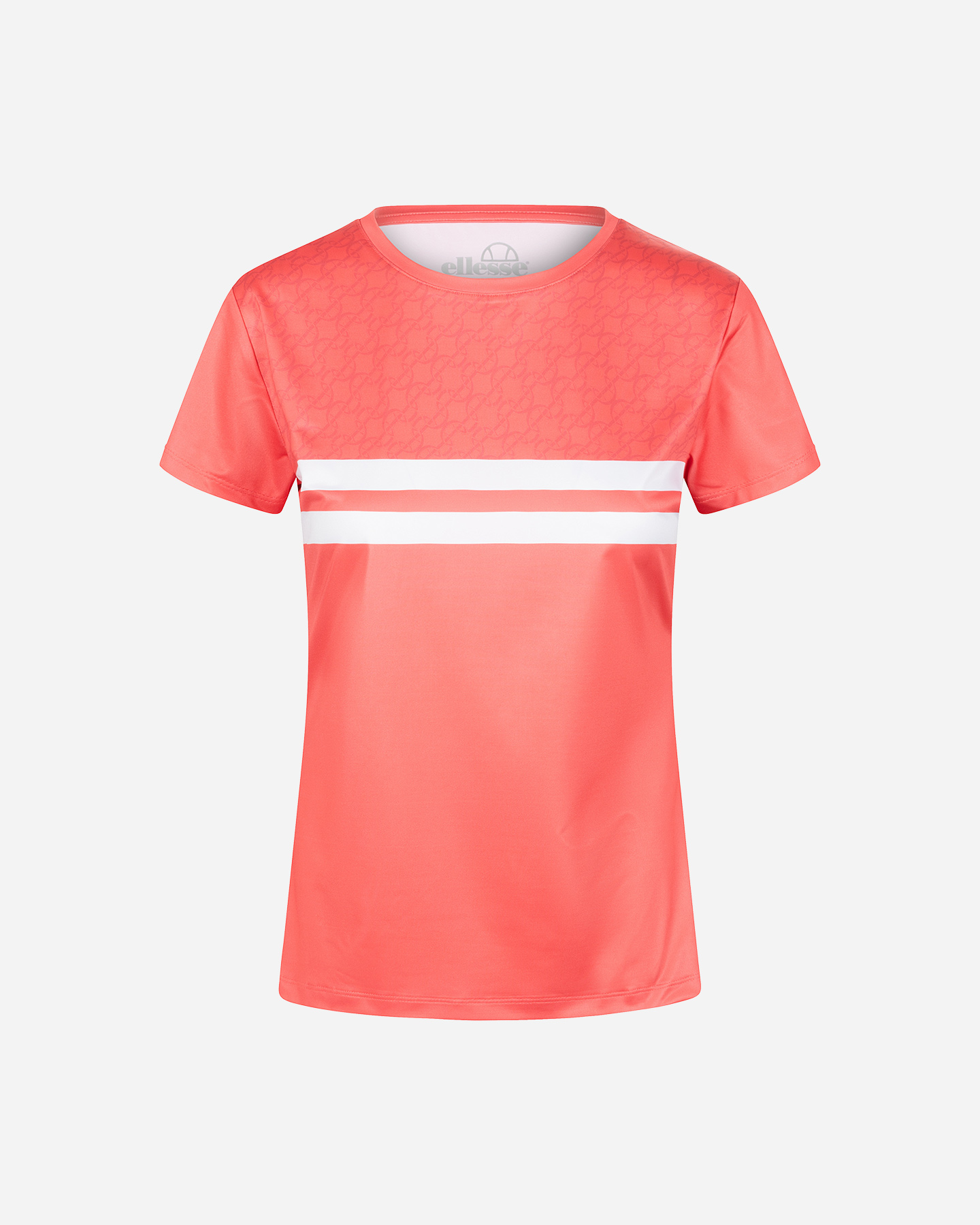 T-shirt tennis ELLESSE CHAIN LOGO W - Rosa - 5 | Cisalfa Sport