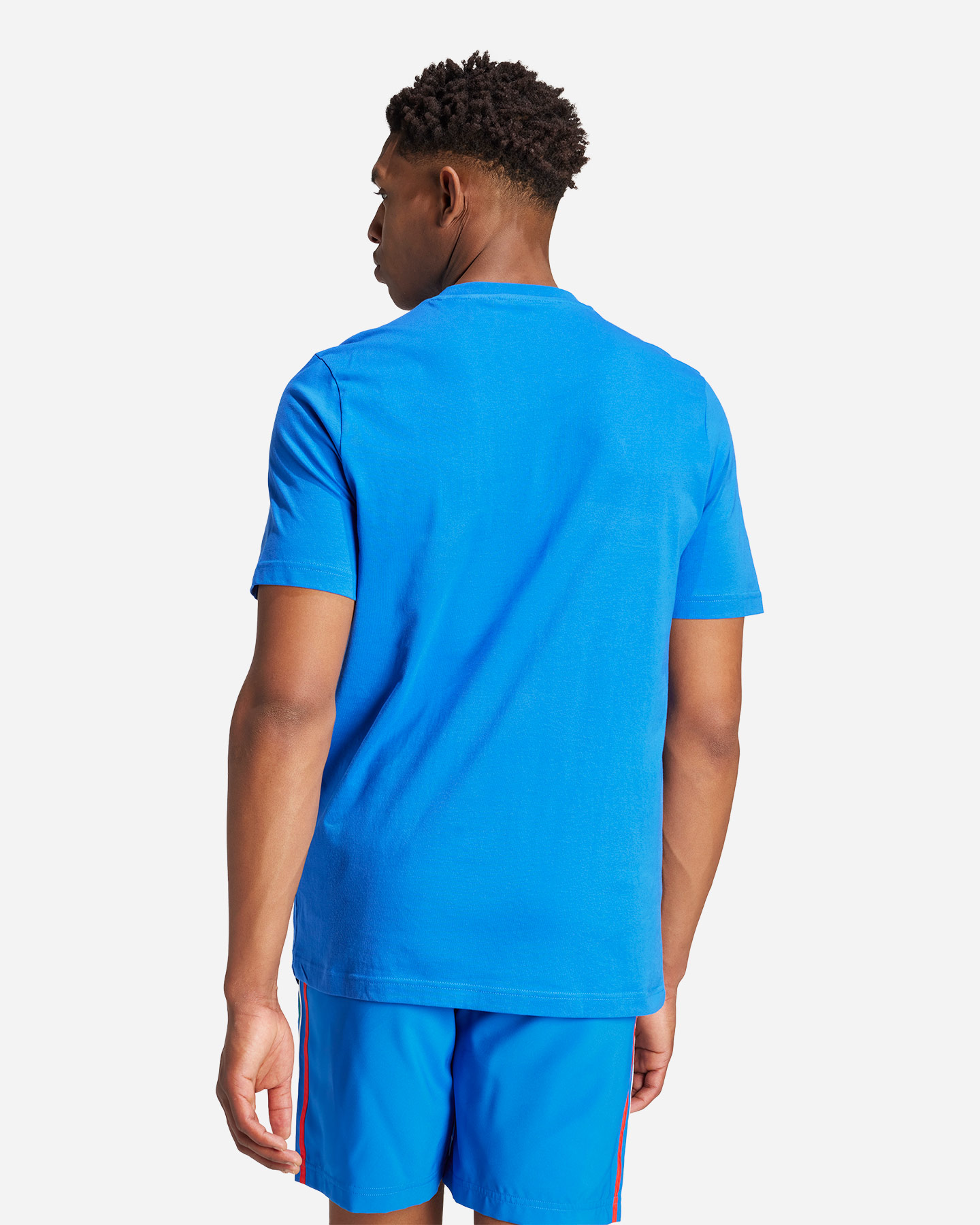Abbigliamento calcio ufficiale ADIDAS ITALIA FIGC DNA M - Blu - 2 | Cisalfa Sport