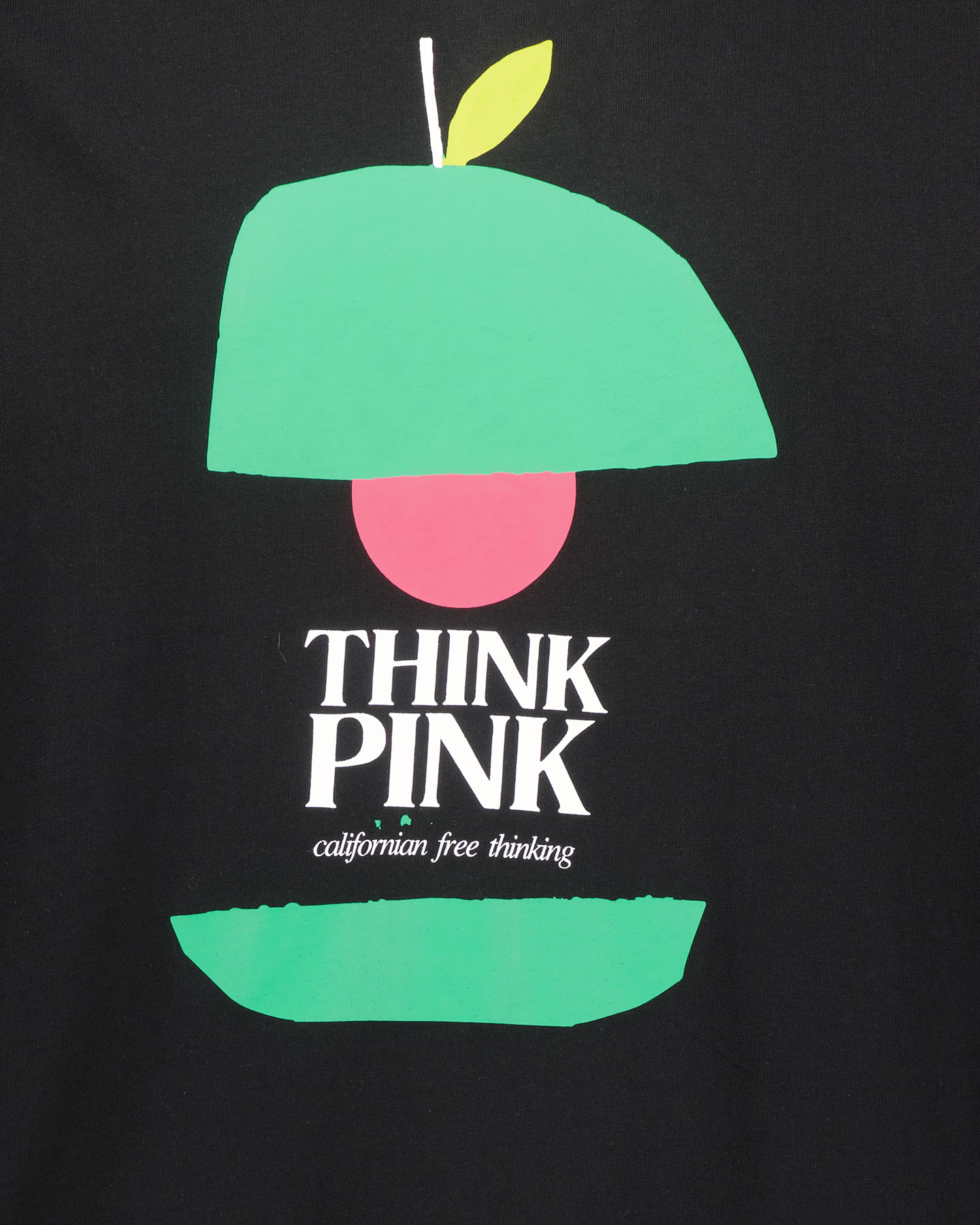 T-shirt THINK PINK APPLE M - Nero - 2 | Cisalfa Sport