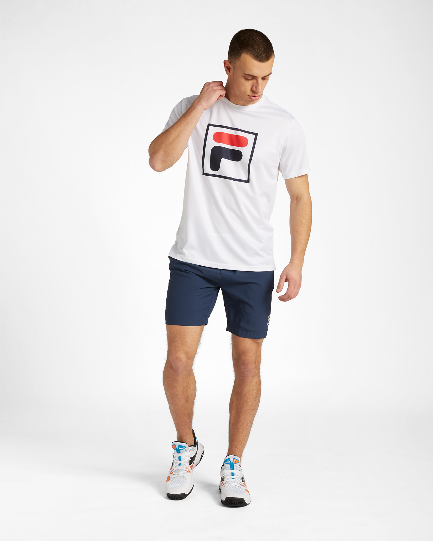 T-shirt tennis FILA BASIC F-BOX M - 1 | Cisalfa Sport