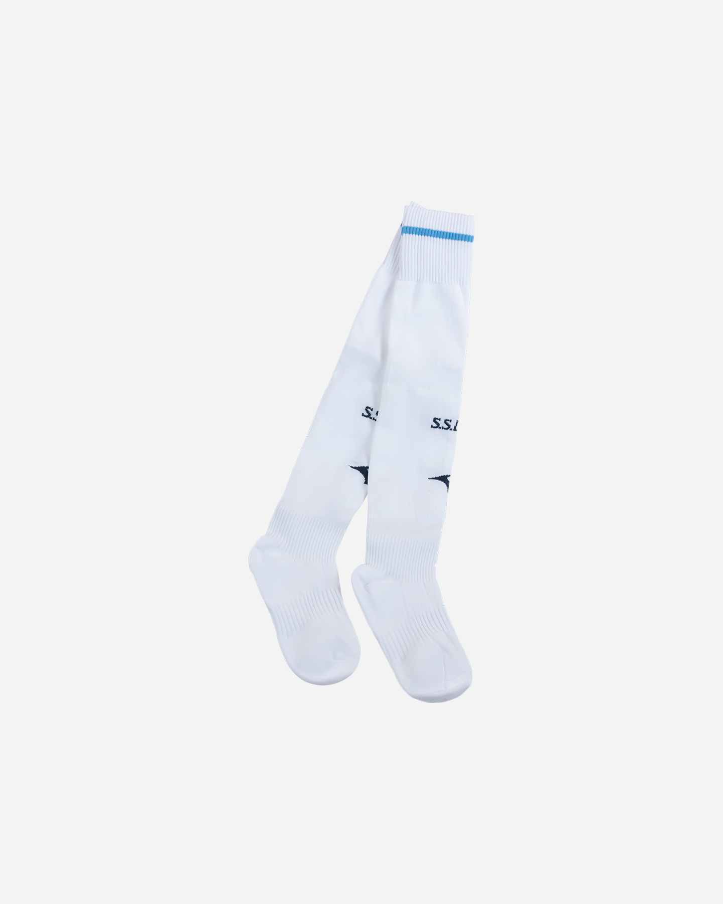 Calzettoni calcio ufficiali MIZUNO LAZIO HOME 23-24 JR - Bianco - 0 | Cisalfa Sport