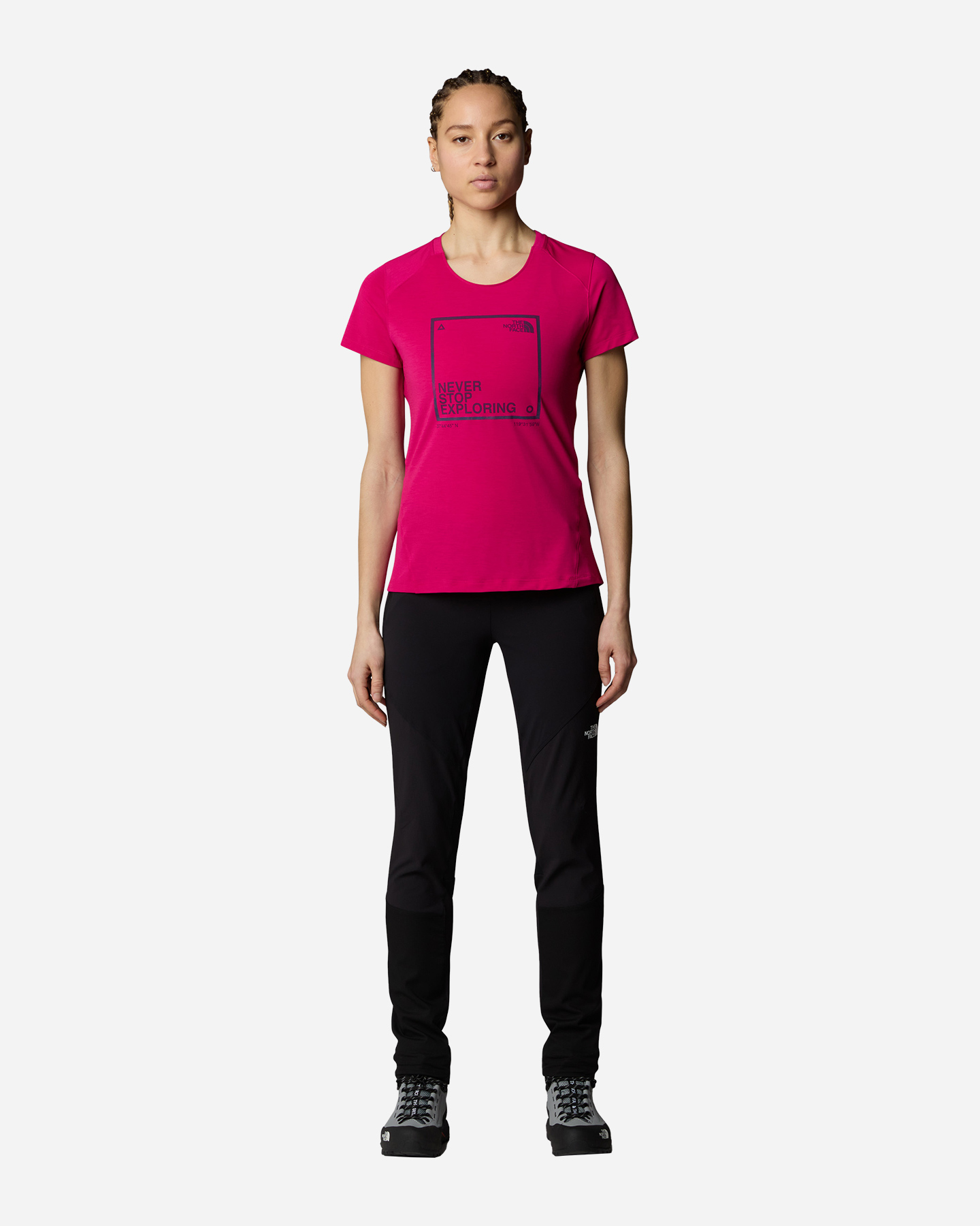 T-shirt THE NORTH FACE LIGHTNING W - Rosa - 5 | Cisalfa Sport