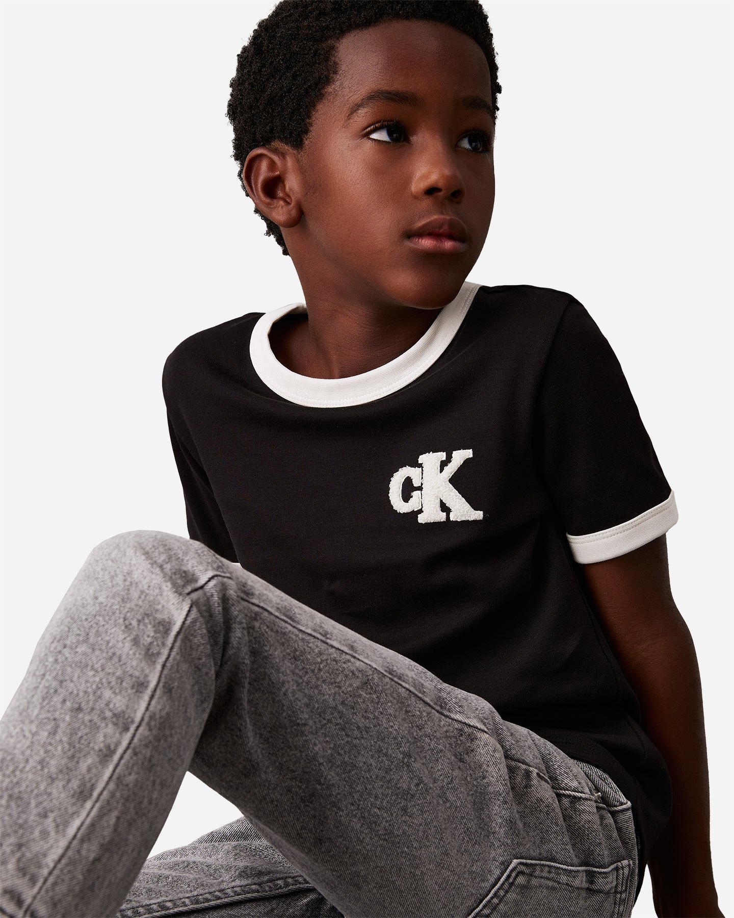 T-shirt CALVIN KLEIN JEANS CUFFS JR - 3 | Cisalfa Sport