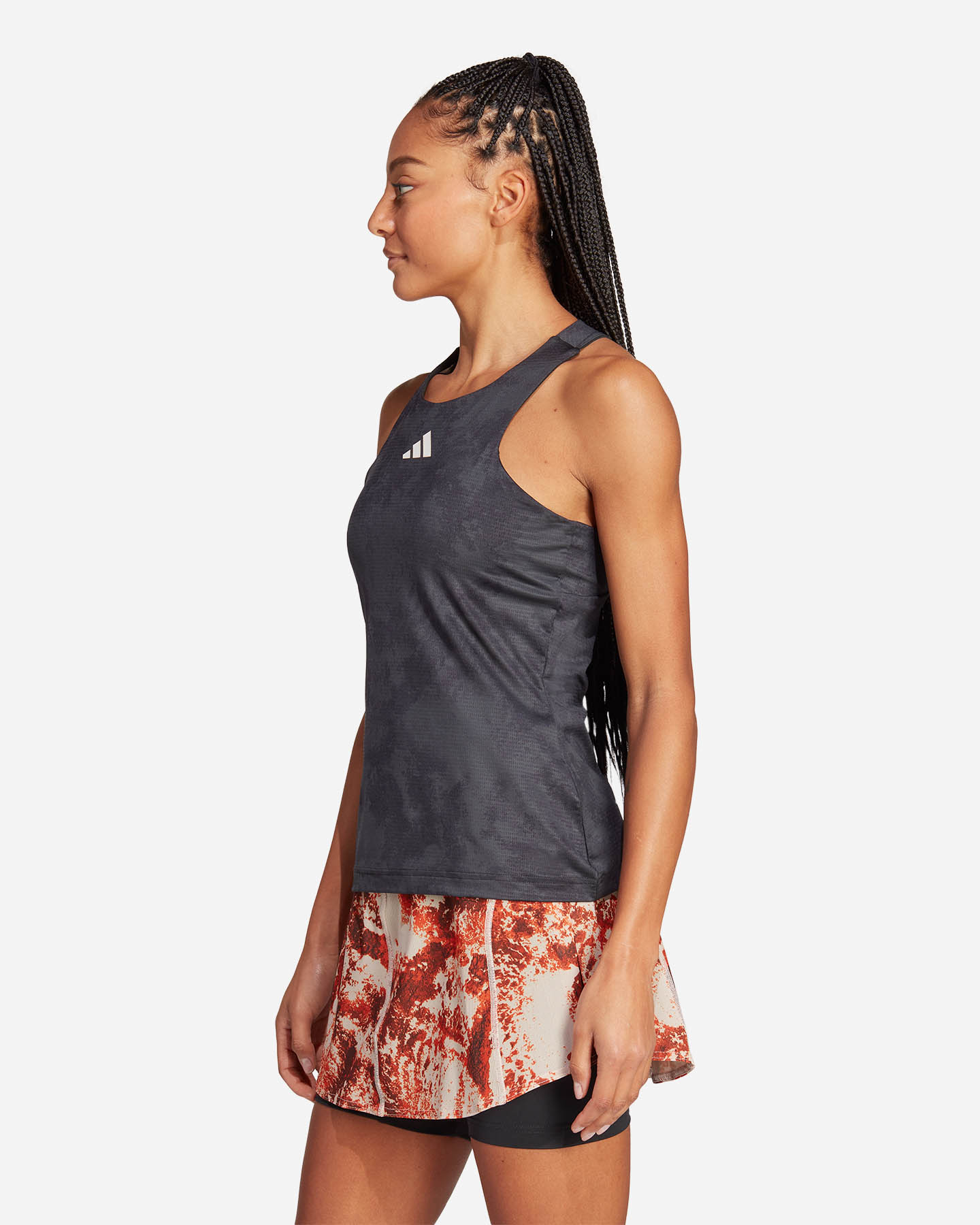 T-shirt tennis ADIDAS PARIS W - Grigio - 3 | Cisalfa Sport
