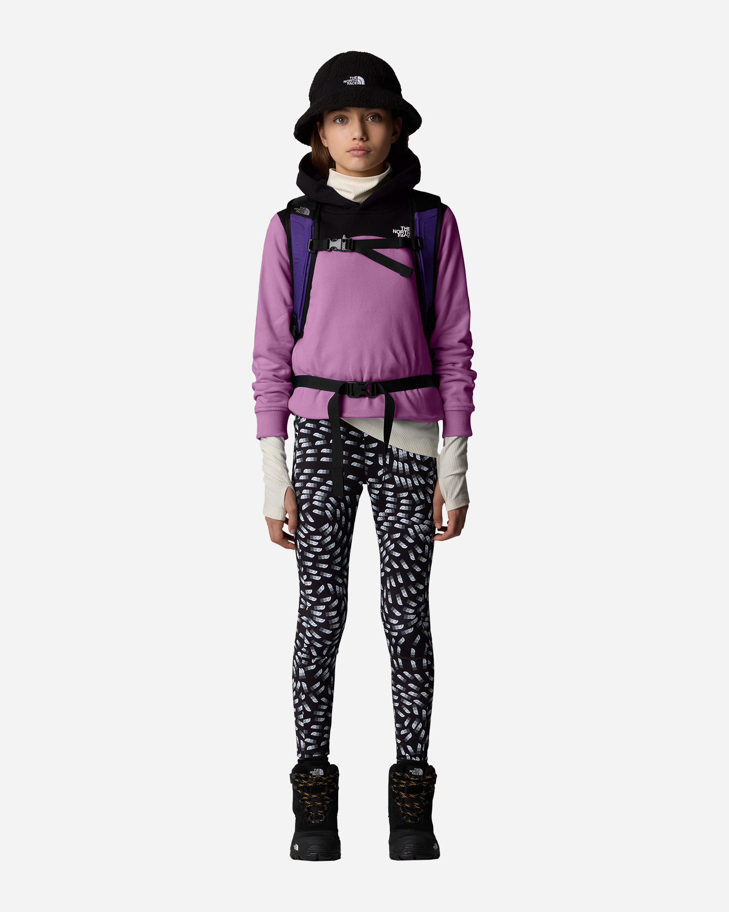 Felpa THE NORTH FACE BACK LOGO RELAXED JR - Rosa - 5 | Cisalfa Sport