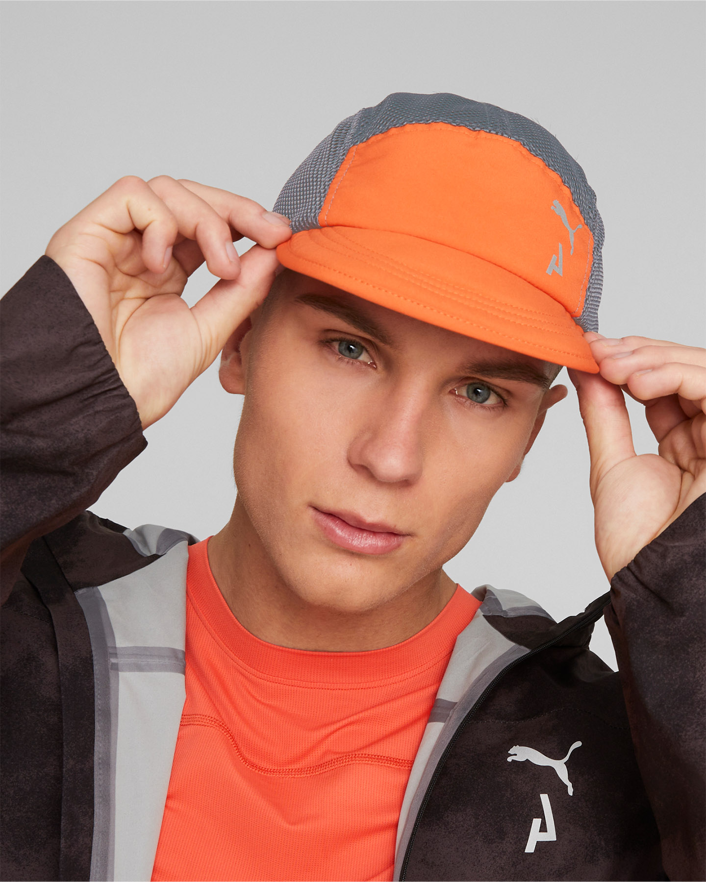 Cappellino running PUMA SEASONS MESH - Rosso - 2 | Cisalfa Sport