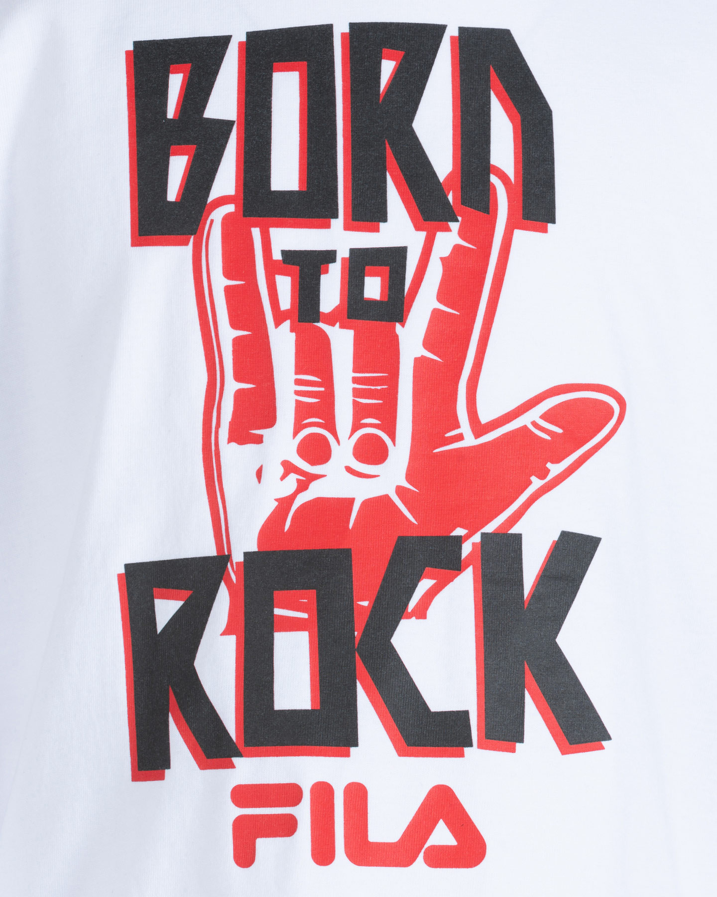T-shirt FILA BORN TO ROCK COLLECTION JR - Bianco - 2 | Cisalfa Sport