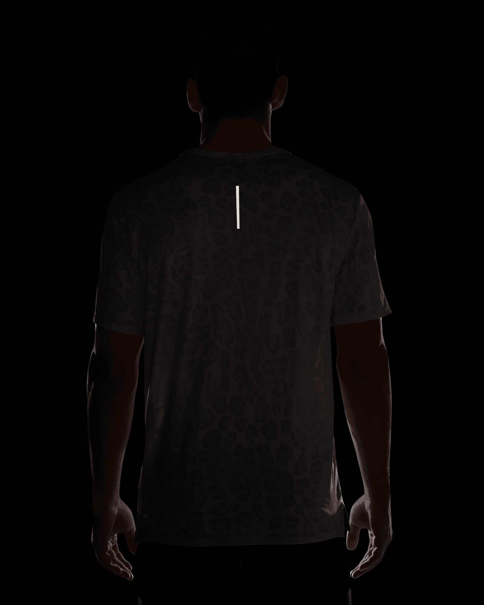 T-shirt running NIKE RISE 365 RUN DIVISION M - Grigio - 2 | Cisalfa Sport