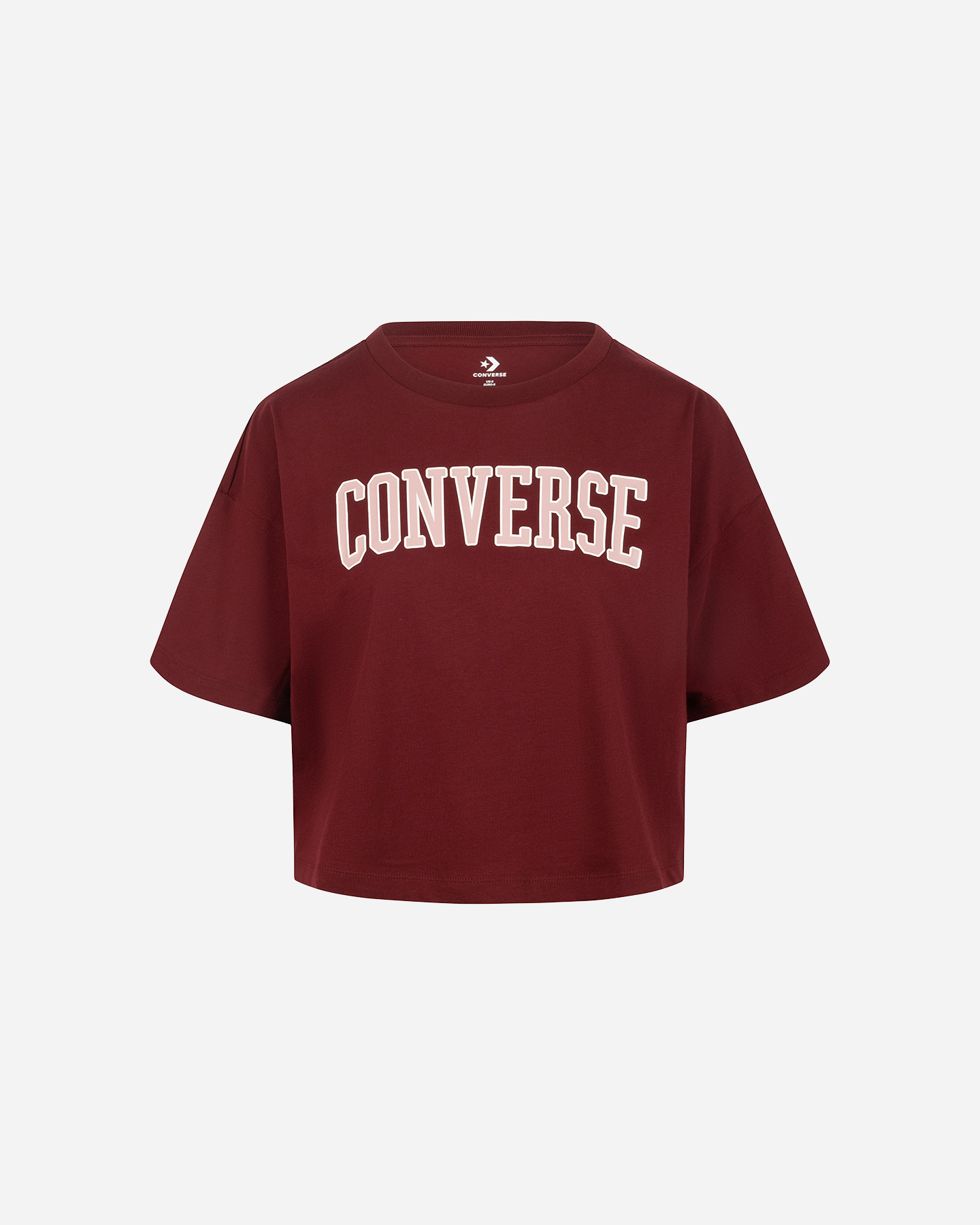 T-shirt CONVERSE COLLEGIATE LOOSE CROP W - 0 | Cisalfa Sport