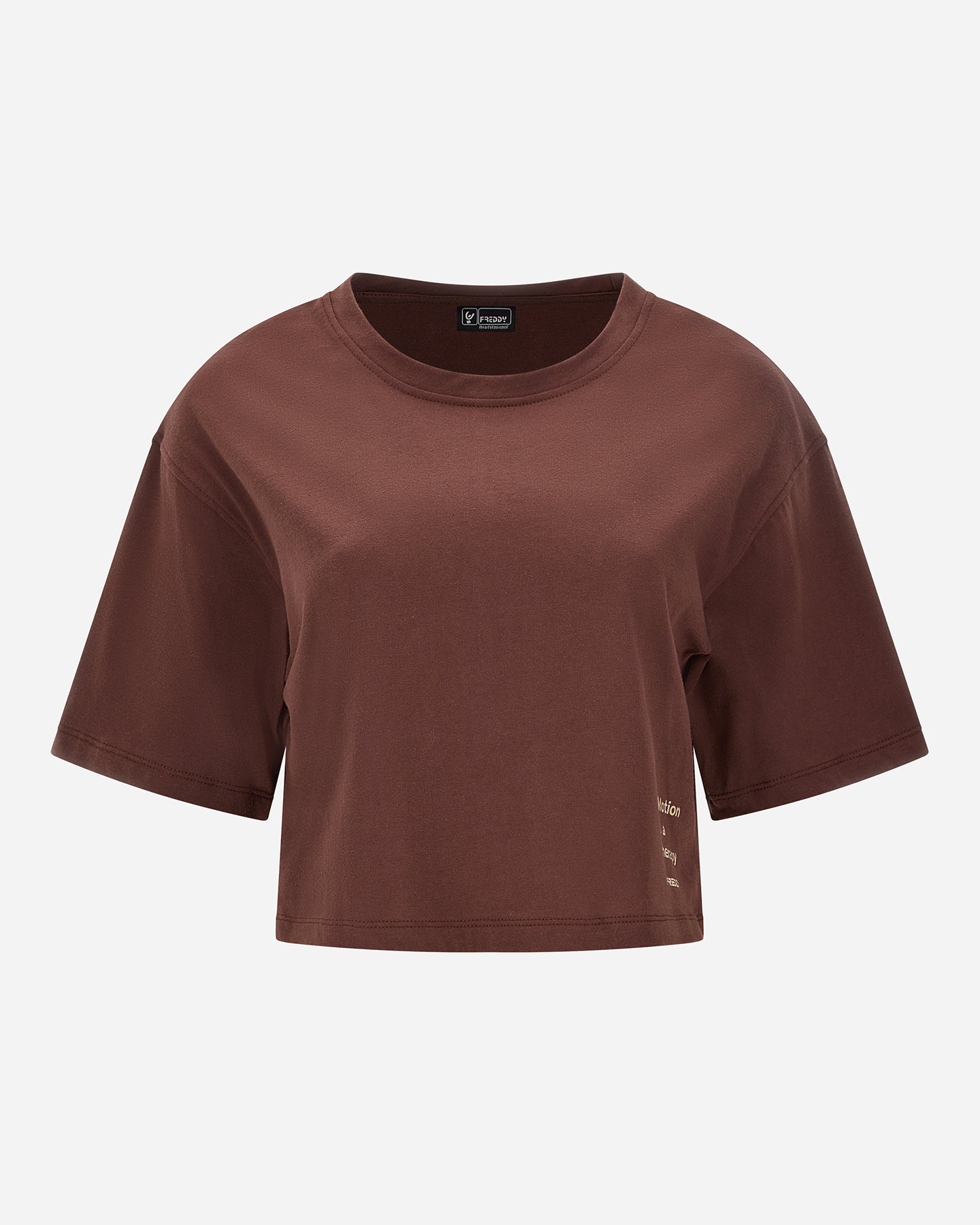 T-shirt FREDDY CROP W - Marrone - 0 | Cisalfa Sport